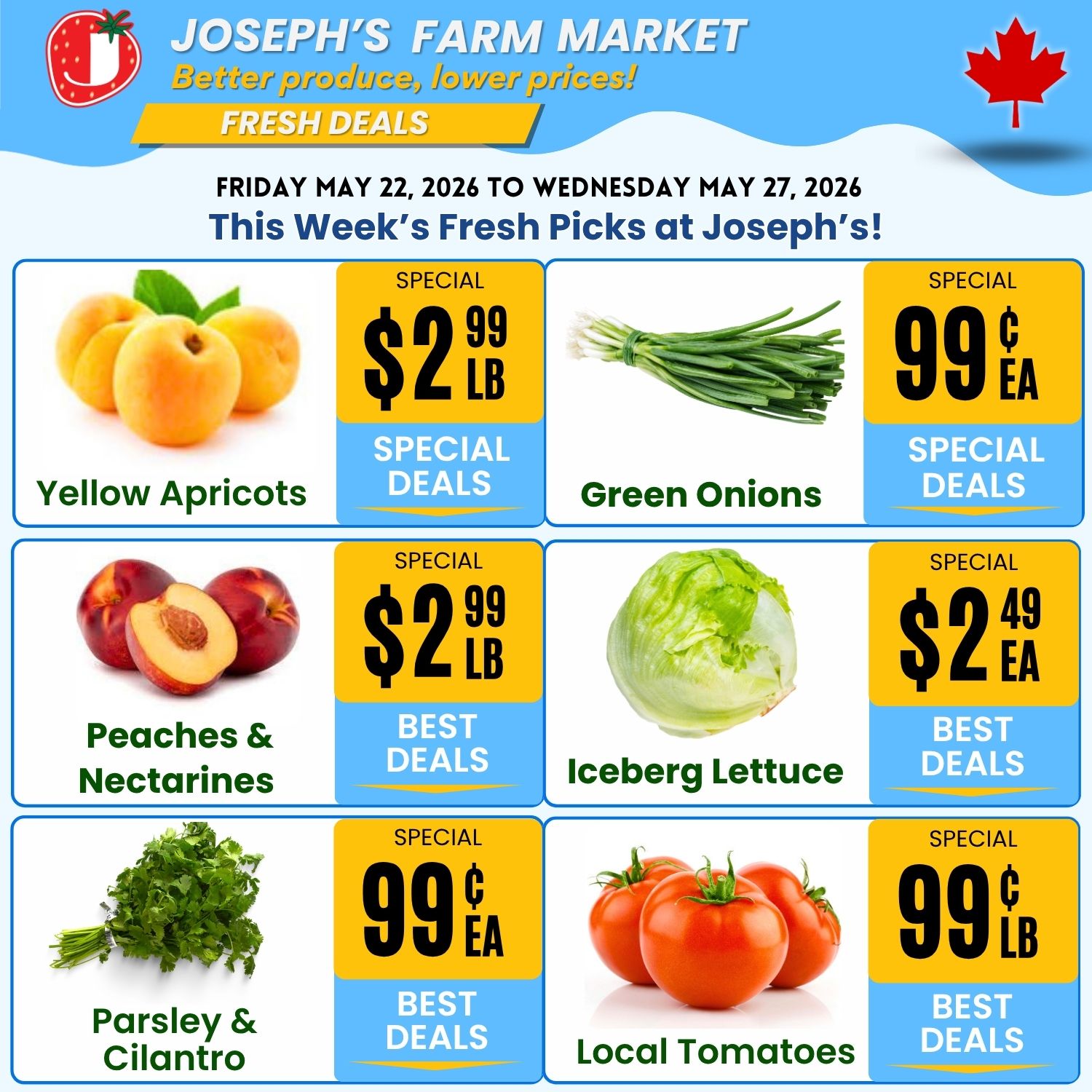 Joseph's Farm Market - Grocery Store - Flyers Online