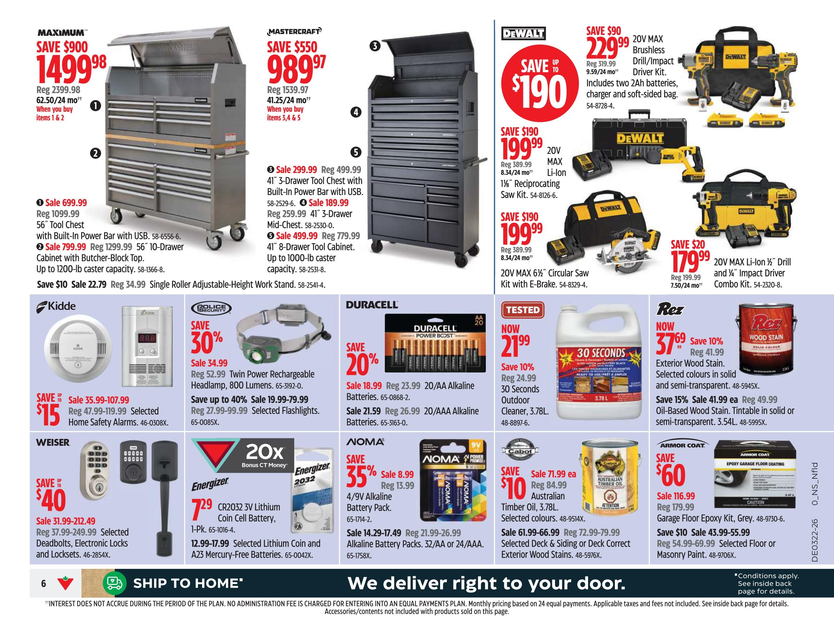 Canadian Tire - Atlantic Canada - Flyer Specials - Valid from May 28 to June 7, 2026 - Page 6