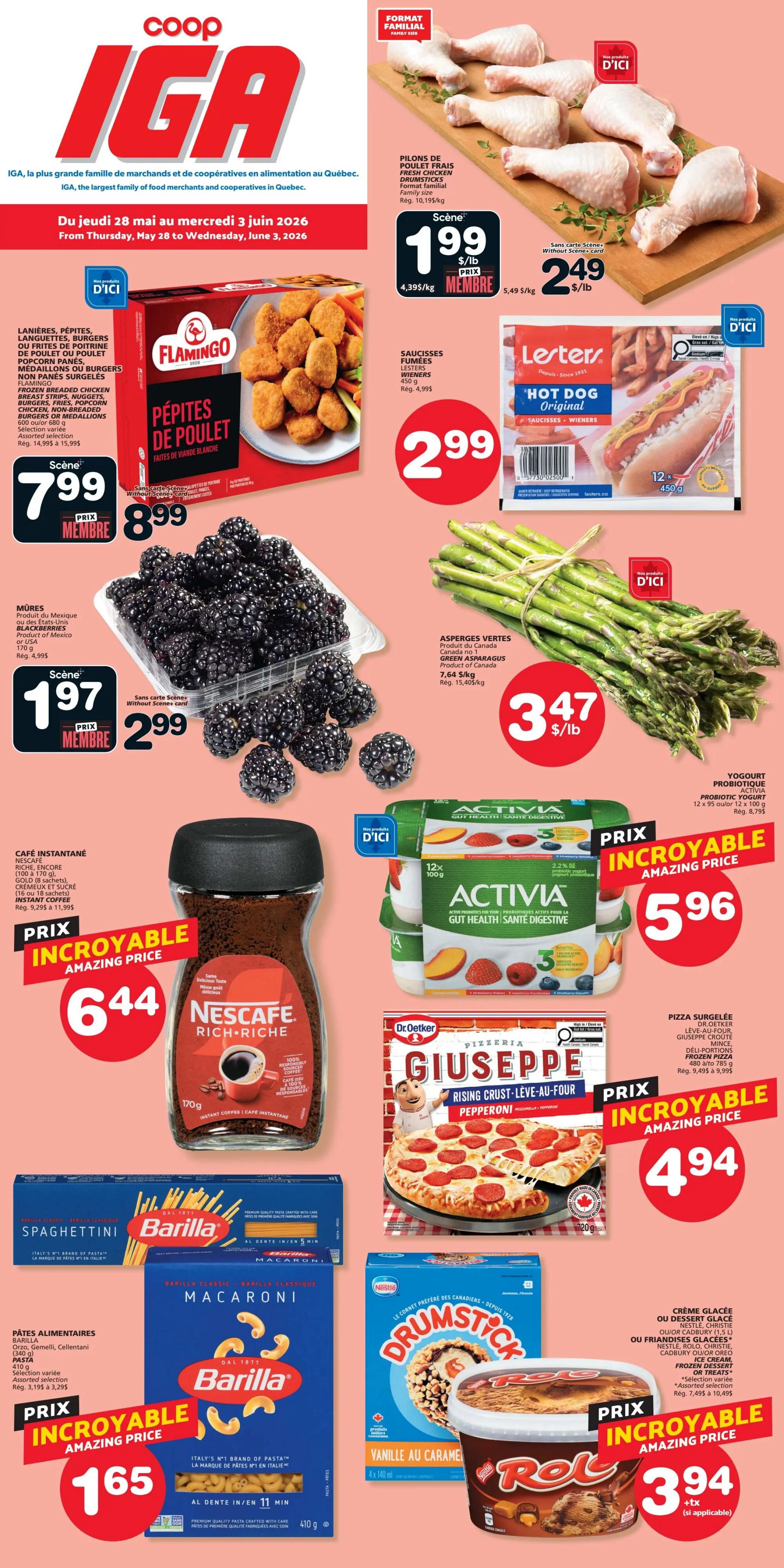 IGA - The Magdalen Islands - Weekly Flyer Specials - Valid from May 28 to June 3, 2026 - Page 1