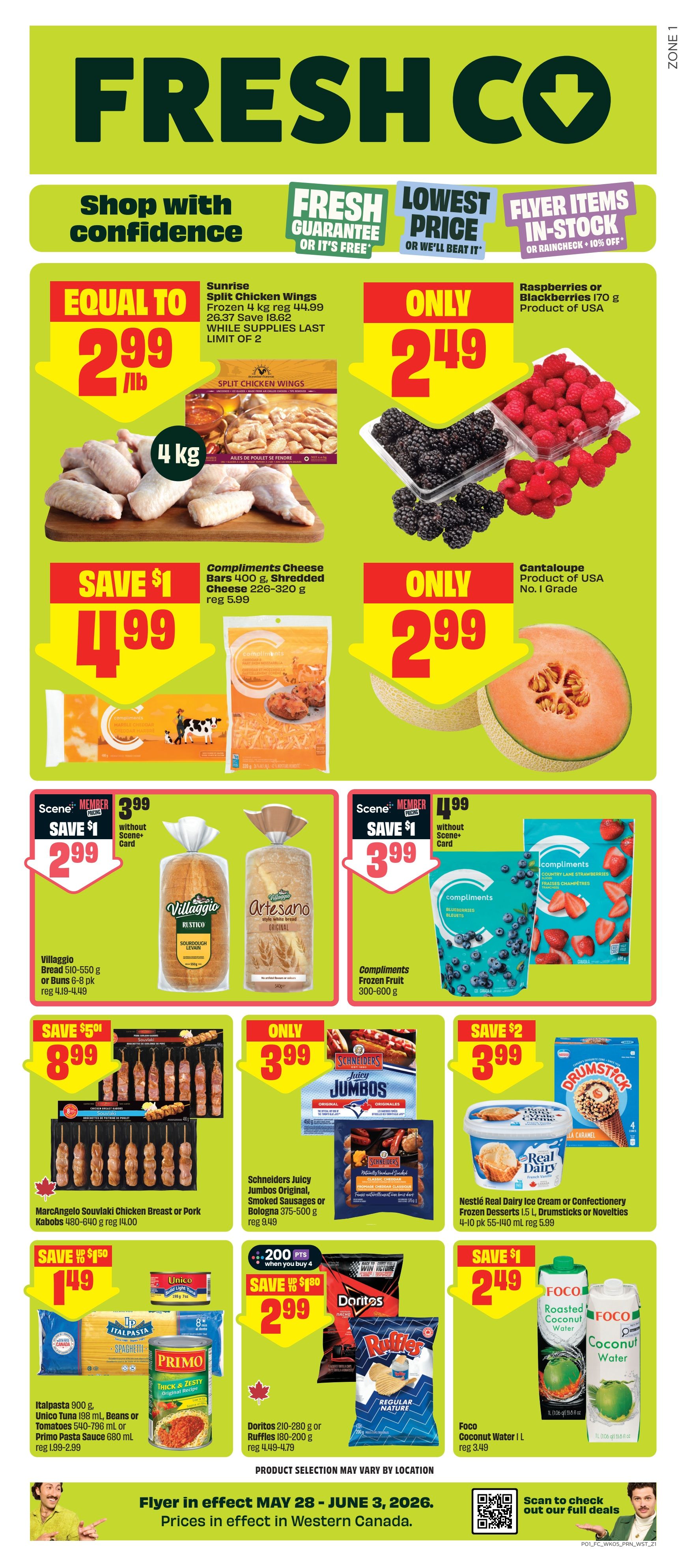FreshCo - Alberta - Weekly Flyer Specials - Valid from May 28 to June 3, 2026 - Page 1
