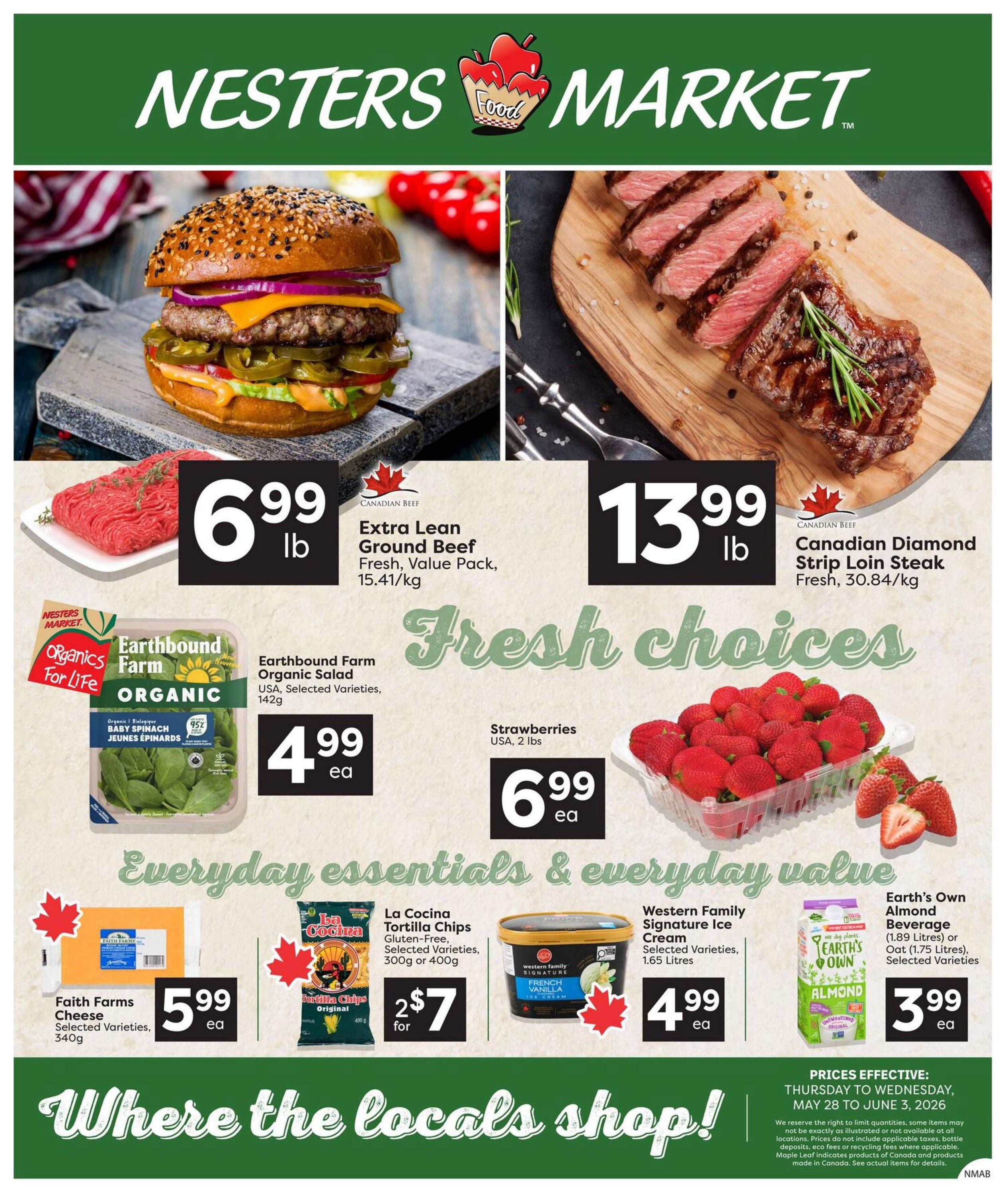 Nesters Market - Weekly Flyer Specials - Valid from May 28 to June 3, 2026 - Page 1