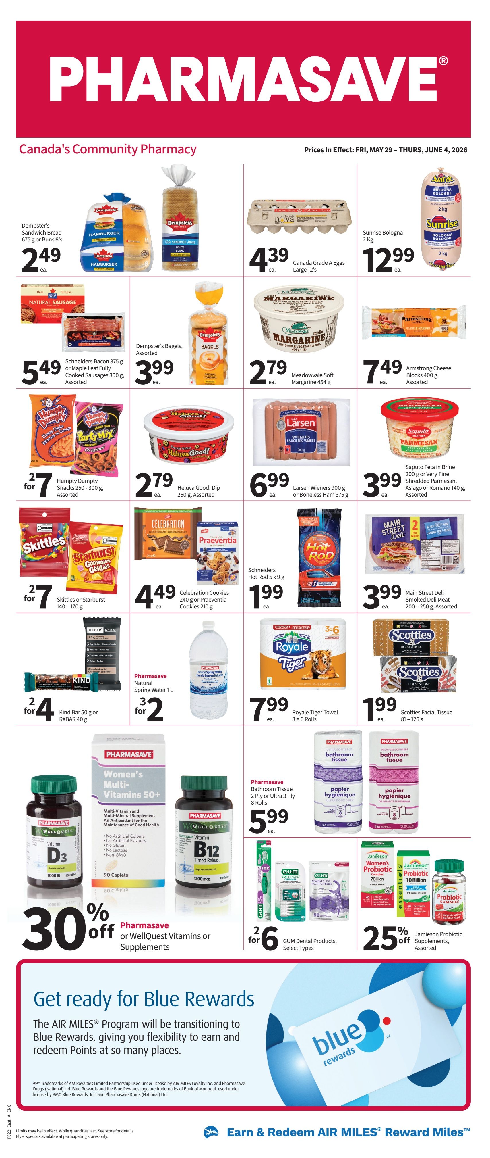 Pharmasave - Atlantic Canada - Weekly Flyer Specials - Valid from May 29 to June 4, 2026 - Page 1