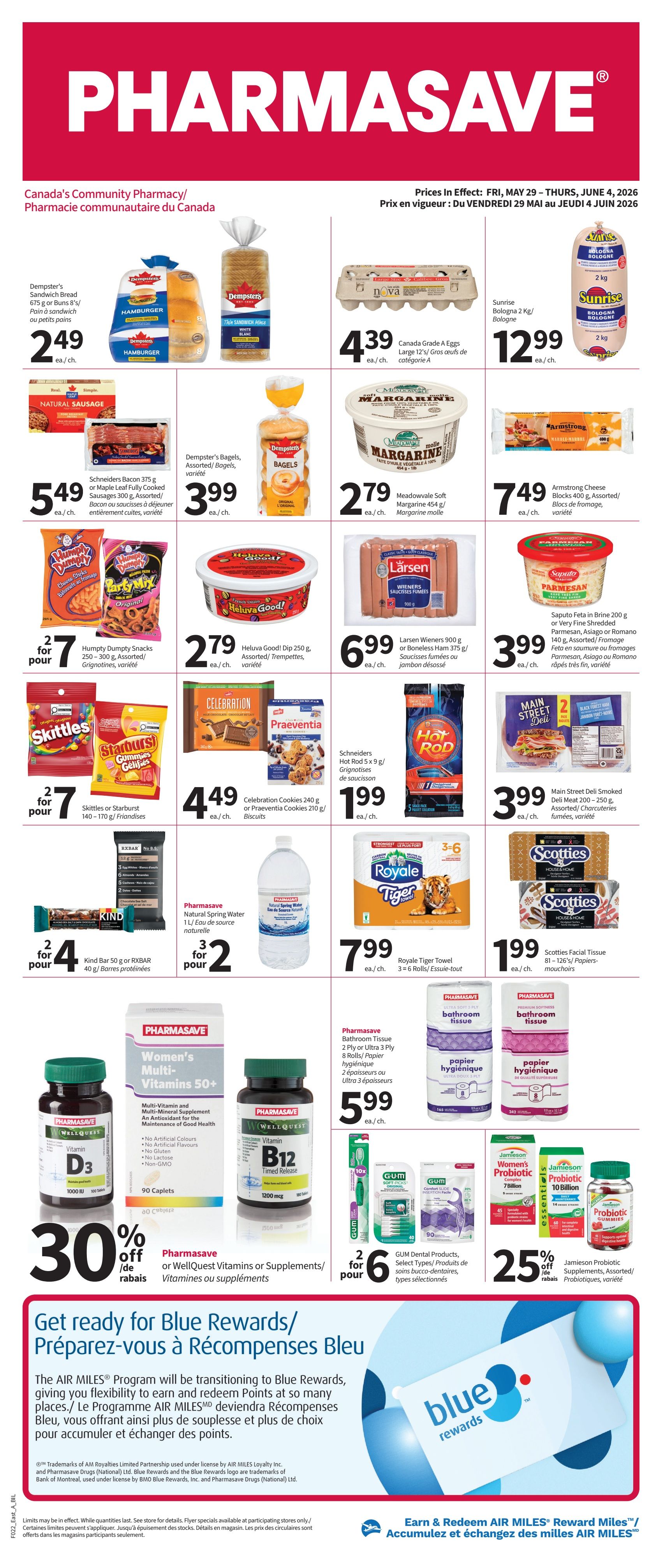 Pharmasave - New Brunswick - Weekly Flyer Specials - Valid from May 29 to June 4, 2026 - Page 1