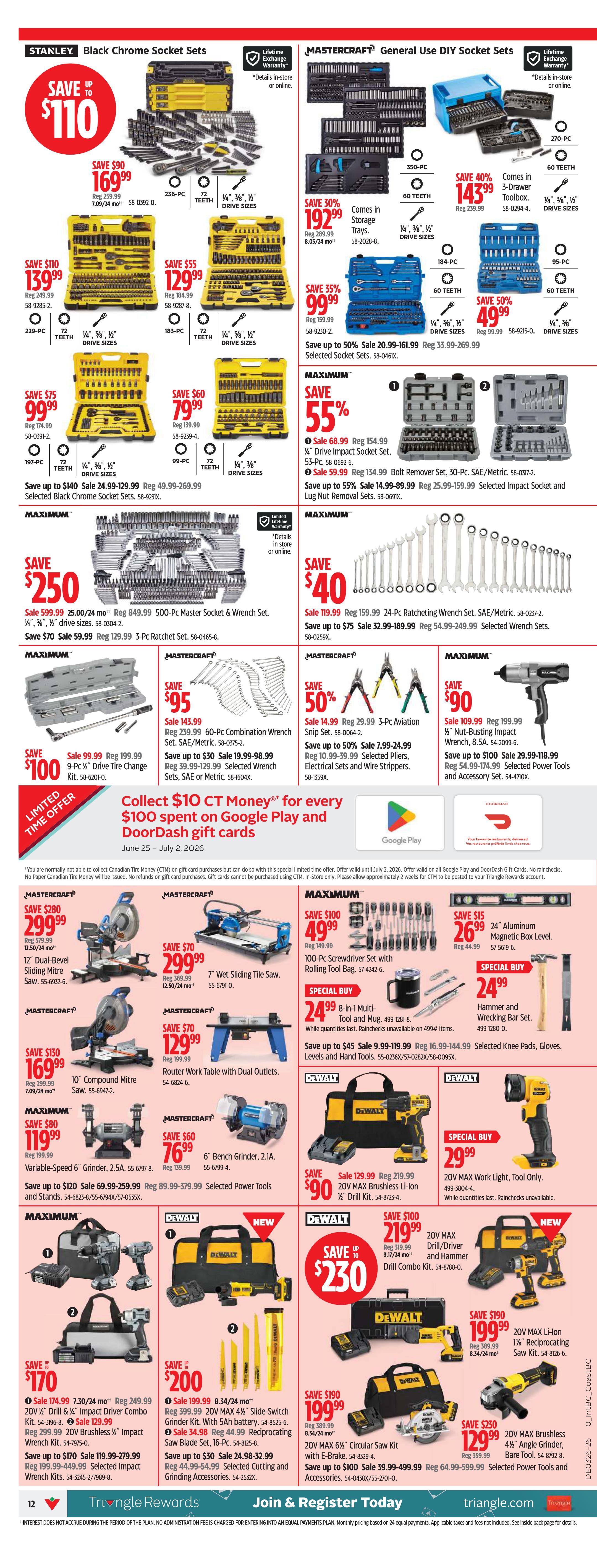 Canadian Tire - Western Canada - Weekly Flyer Specials - Valid from June 25 to July 2, 2026 - Page 12