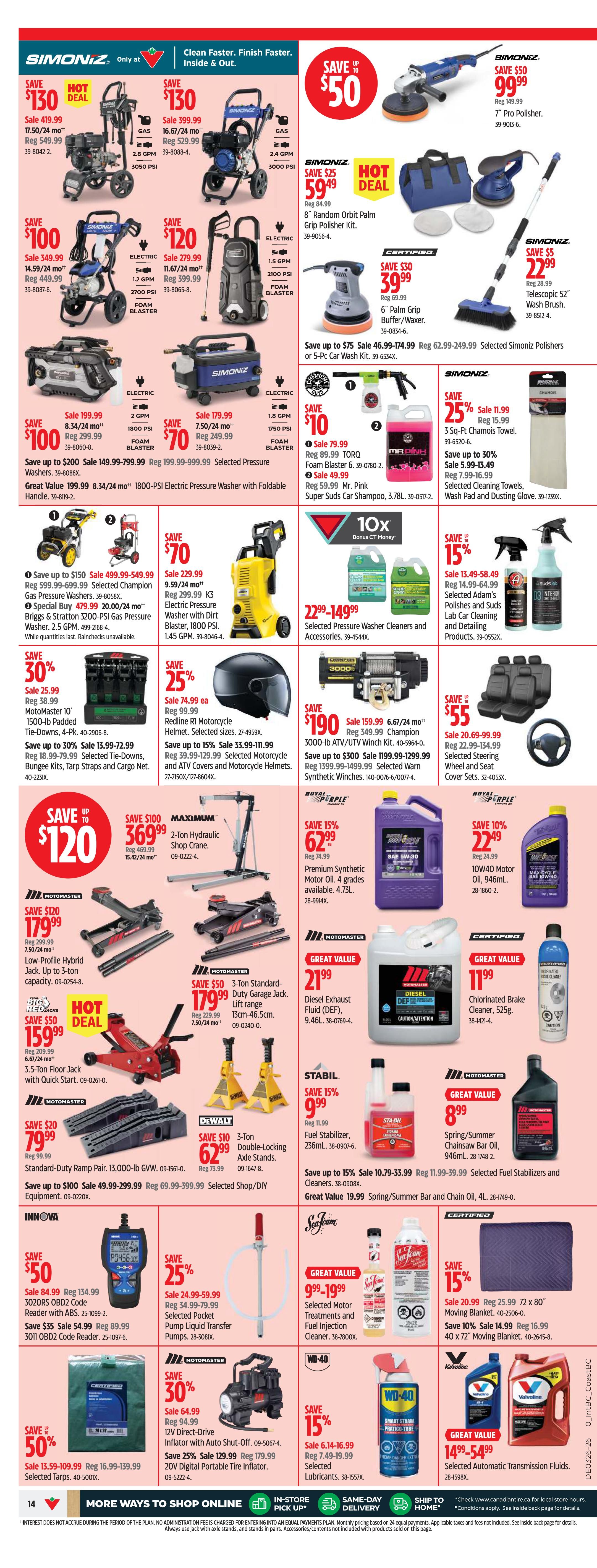 Canadian Tire - Western Canada - Weekly Flyer Specials - Valid from June 25 to July 2, 2026 - Page 14
