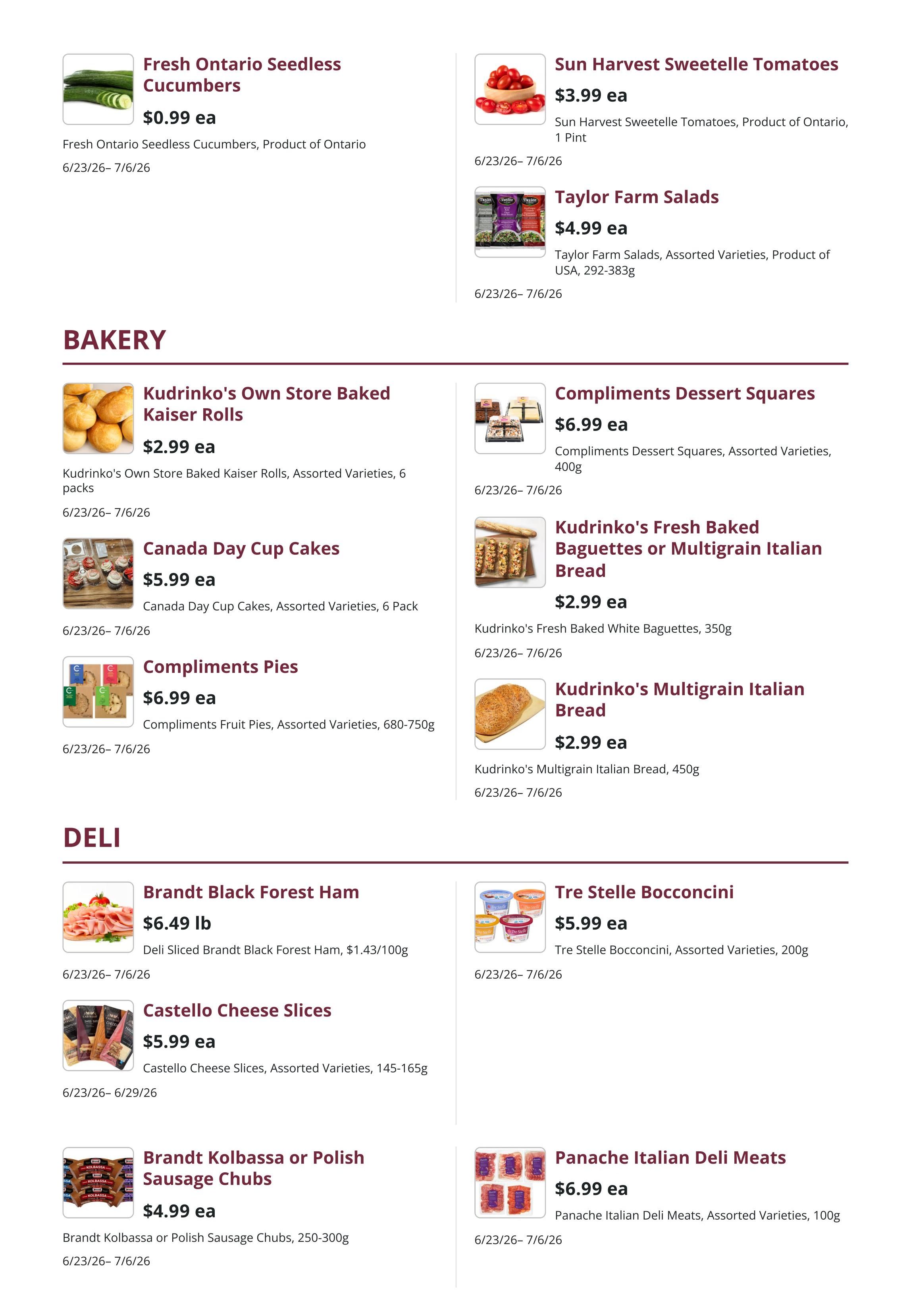 Kudrinko’s - Flyer Specials - Valid from June 23 to July 6, 2026 - Page 5