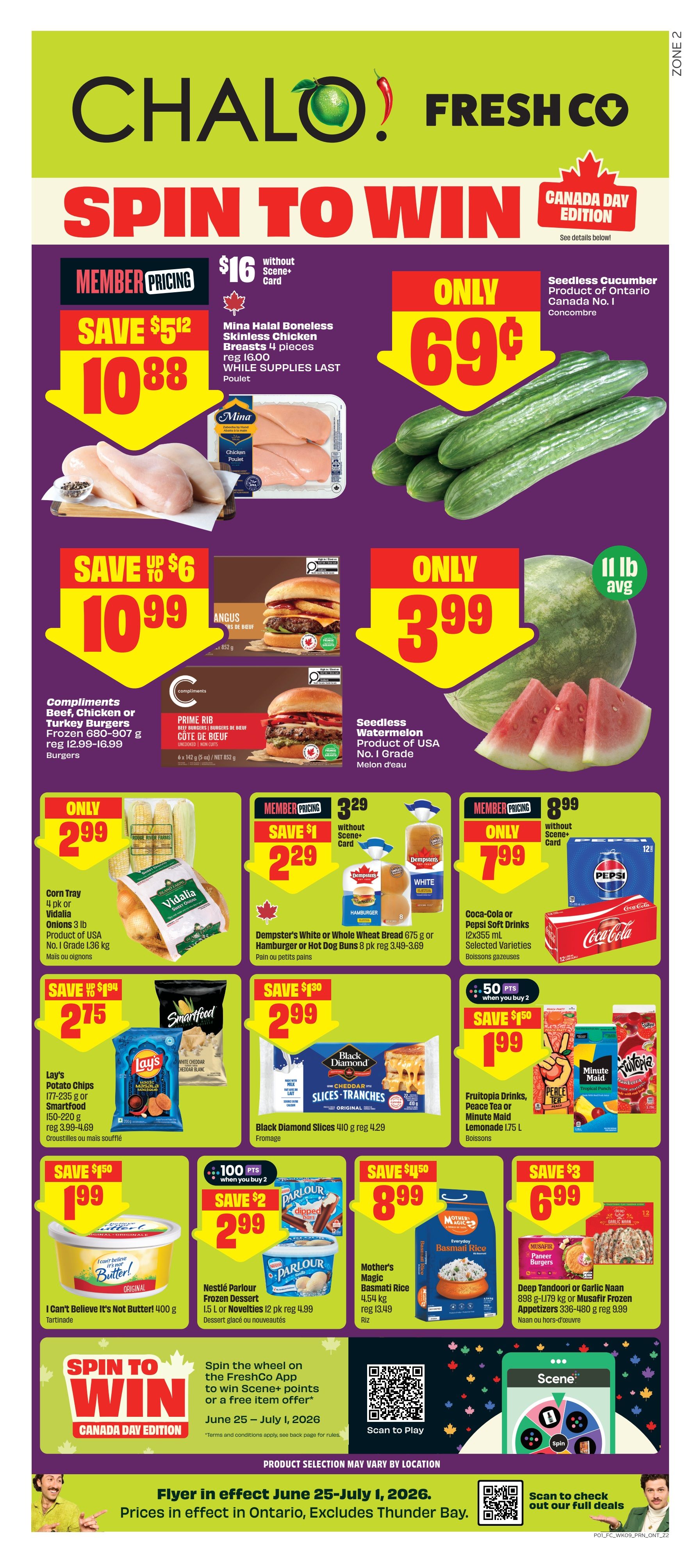 FreshCo - Ontario - Chalo ! - Valid from June 25 to July 1, 2026 - Page 1