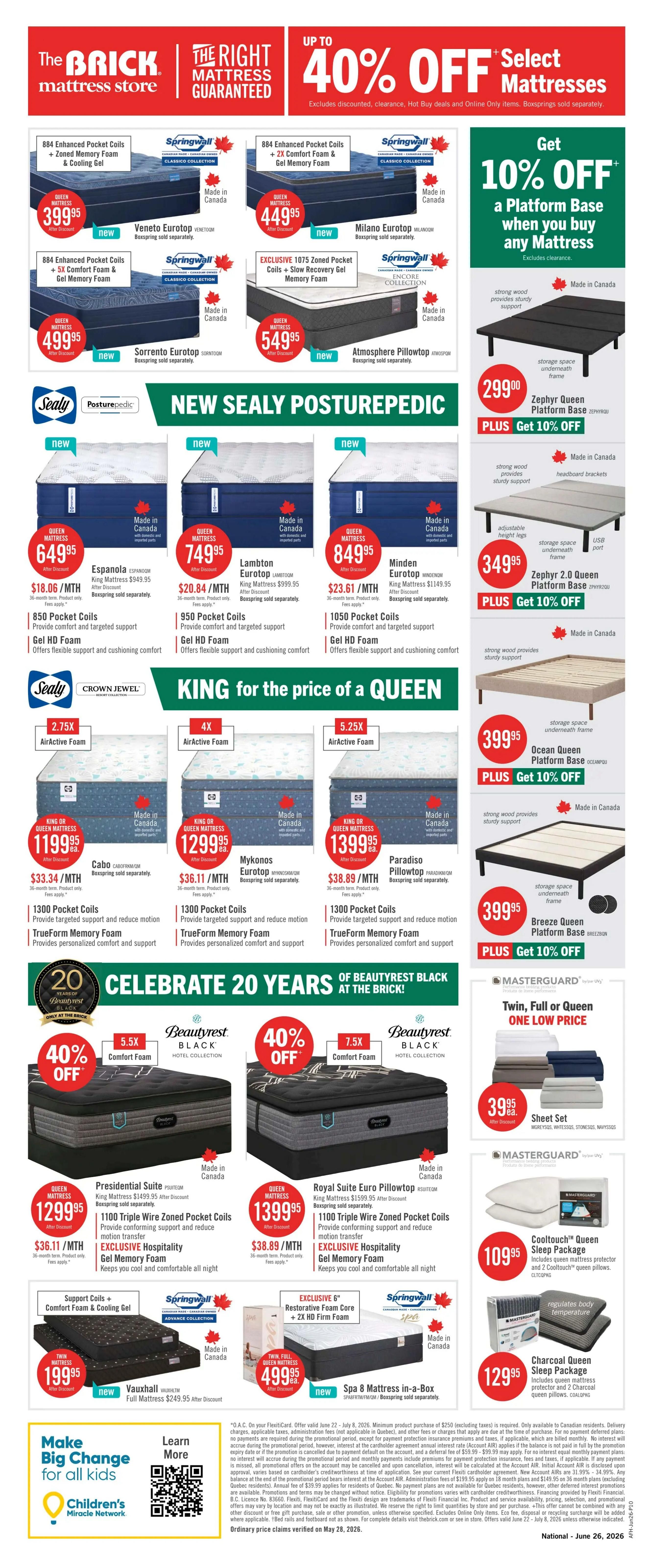 The Brick - Boxing Week Blowout - Valid from June 22 to July 8, 2026 - Page 15