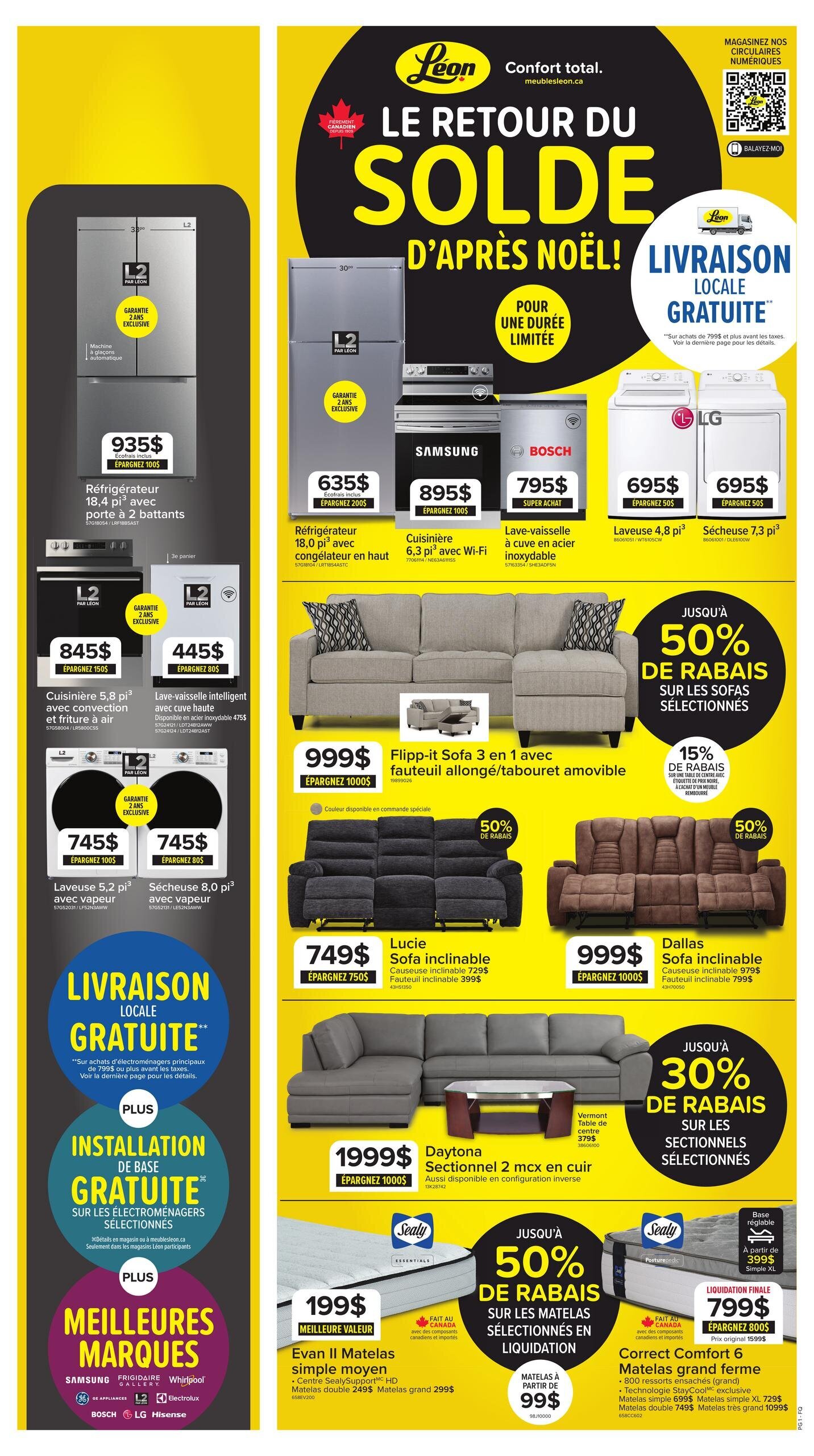 Circulaire Leon's - Québec - 2 Weeks of Savings - Valid from June 25 to July 8, 2026 - Page 1