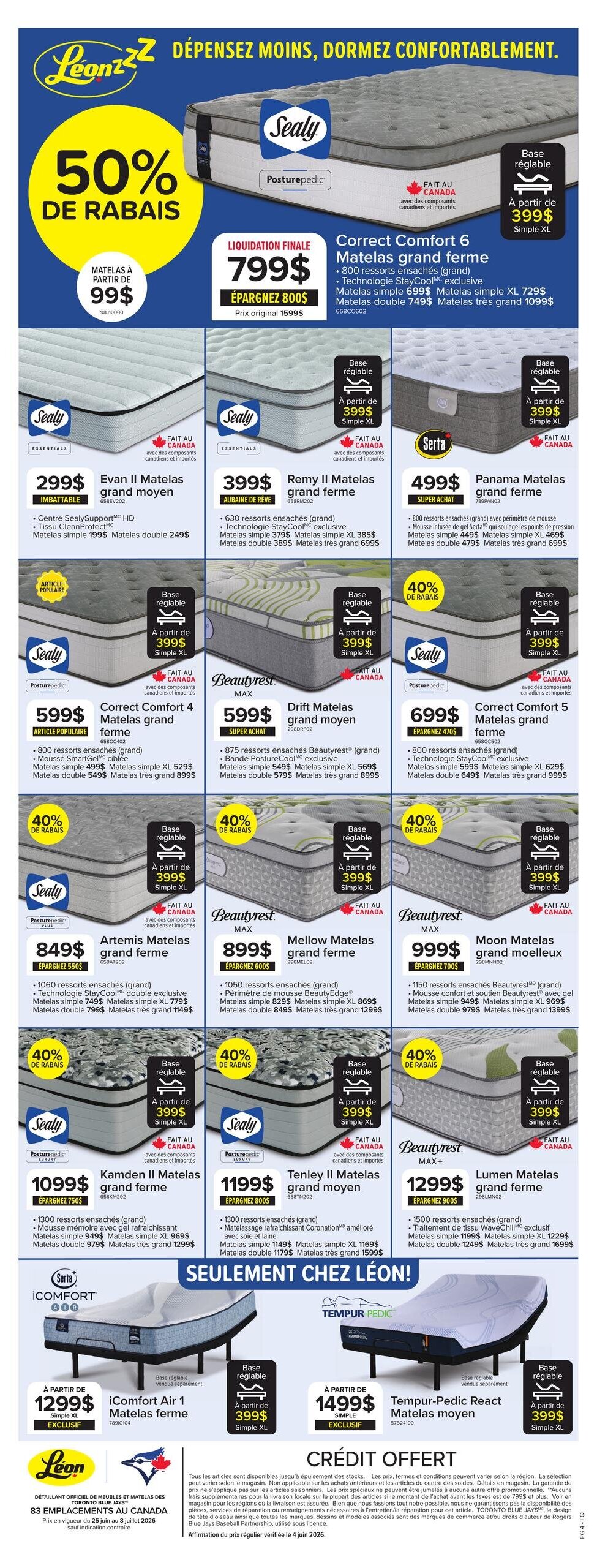 Circulaire Leon's - Québec - 2 Weeks of Savings - Valid from June 25 to July 8, 2026 - Page 4