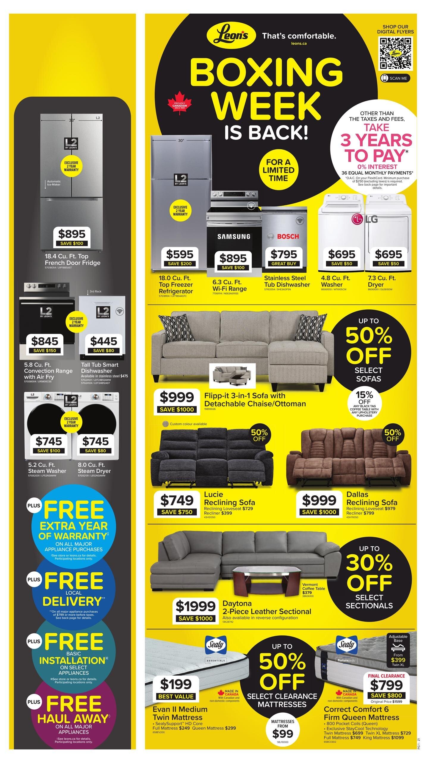 Leon's - Ontario - 2 Weeks of Savings - Valid from June 25 to July 8, 2026 - Page 1