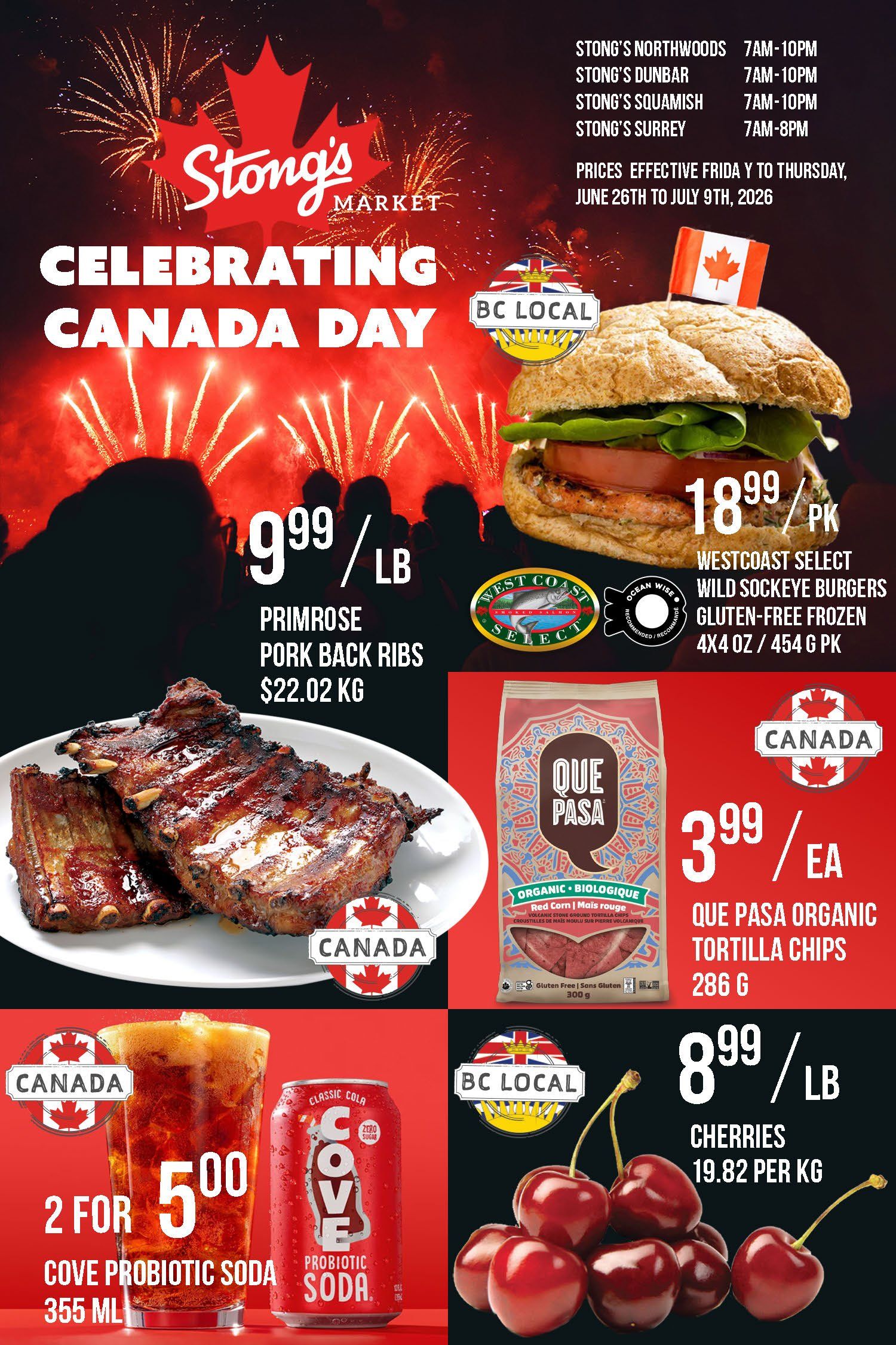 Stong's Market - Flyer Specials - Valid from June 26 to July 9, 2026 - Page 1