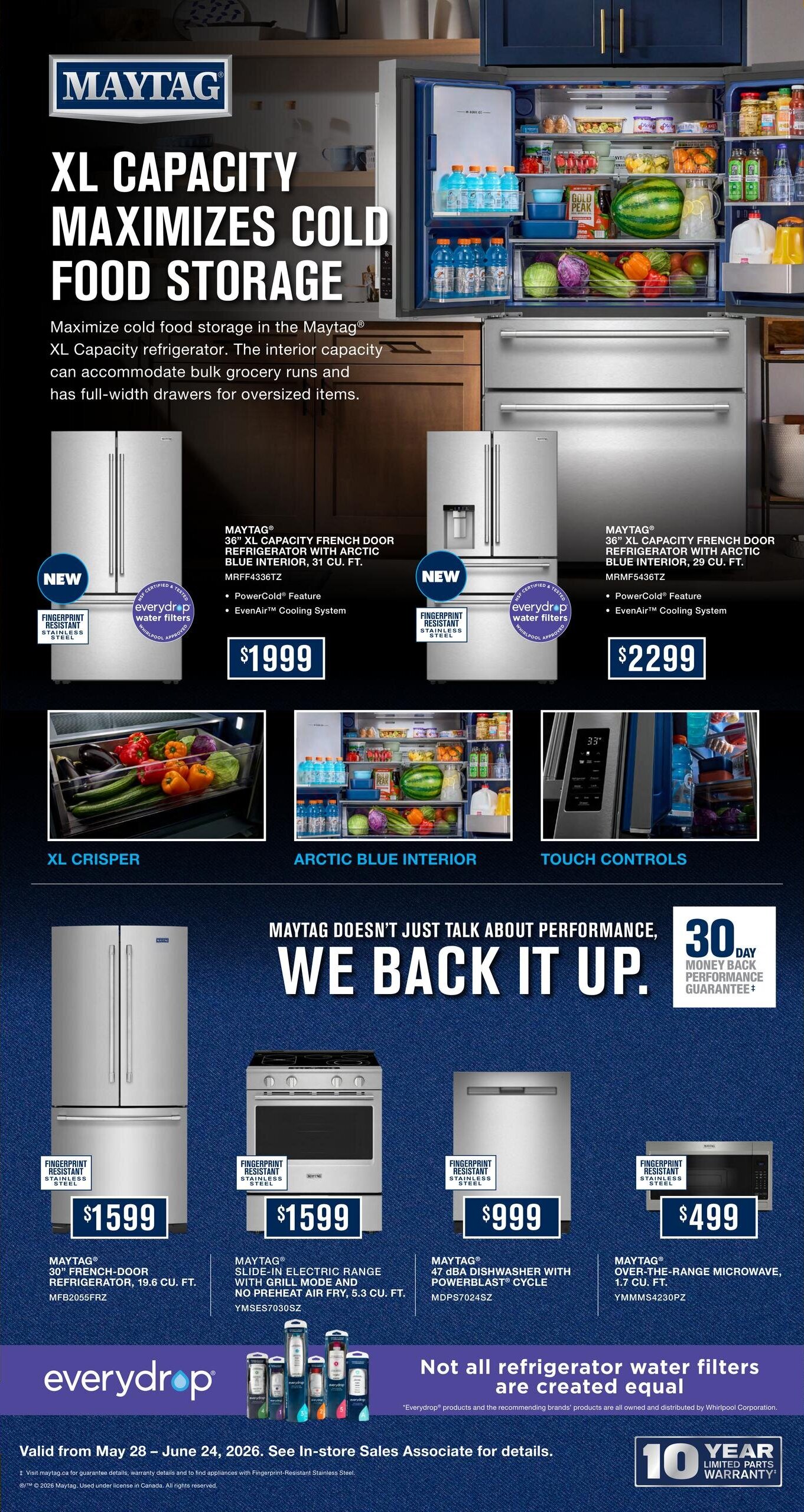 K-W Appliance Plus - Flyer Specials - Valid from June 25 to July 15, 2026 - Page 3