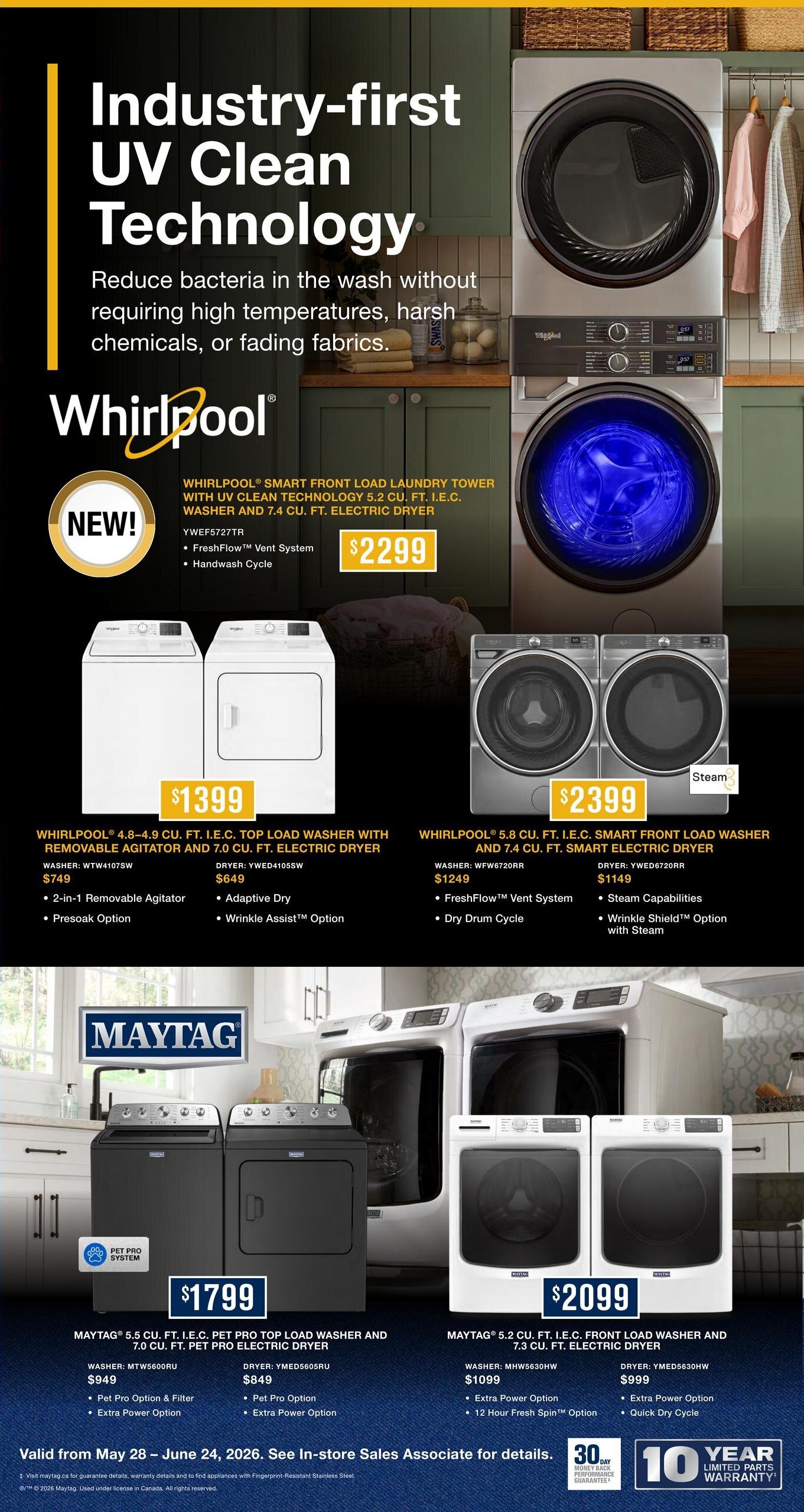 K-W Appliance Plus - Flyer Specials - Valid from June 25 to July 15, 2026 - Page 4