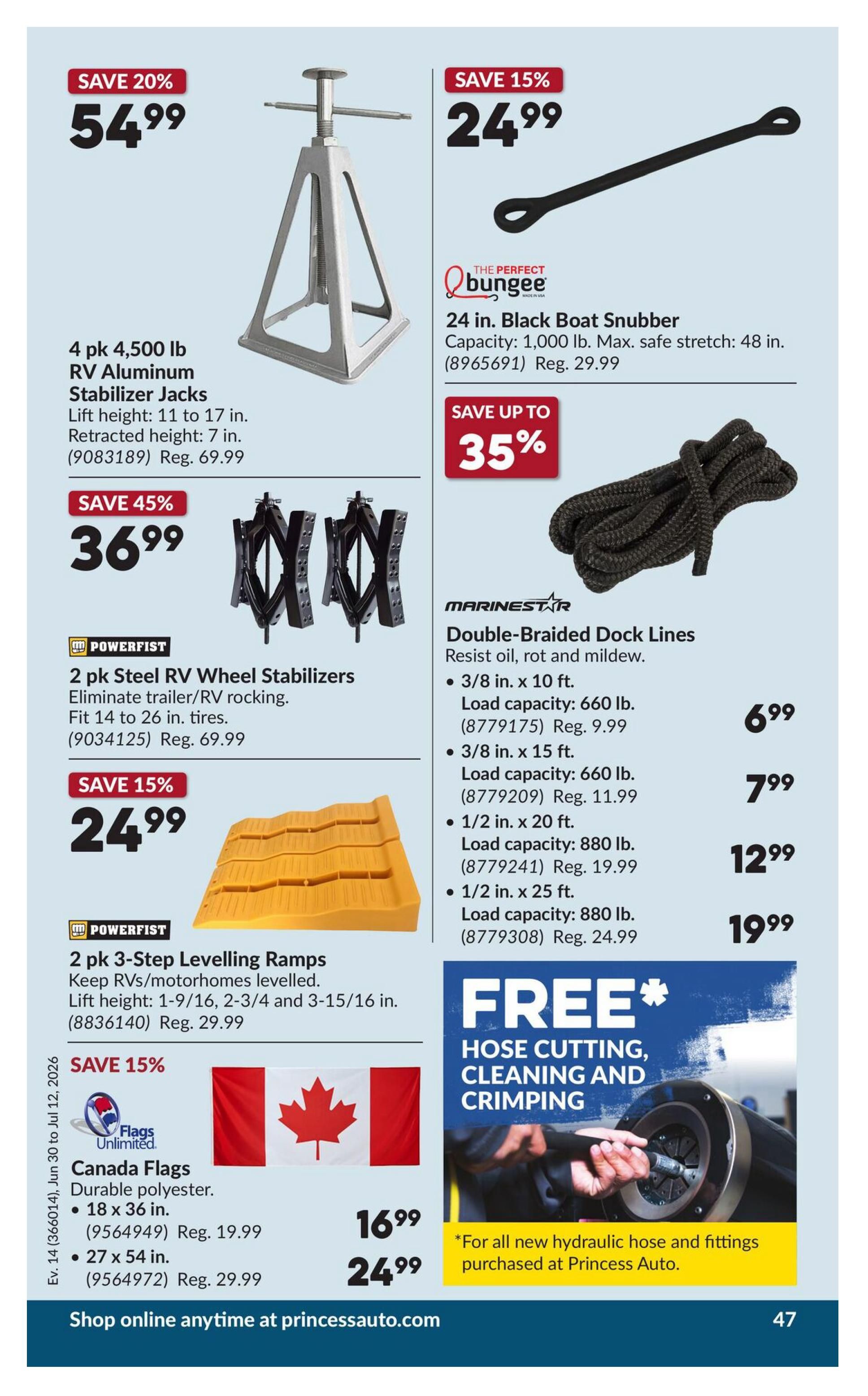 Princess Auto - Flyer Specials - Valid from June 30 to July 12, 2026 - Page 52