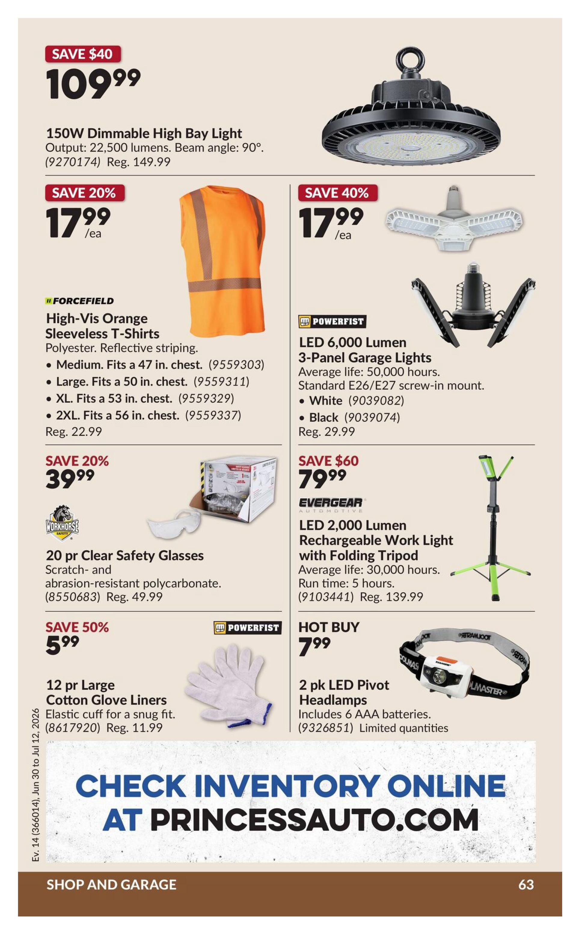 Princess Auto - Flyer Specials - Valid from June 30 to July 12, 2026 - Page 68