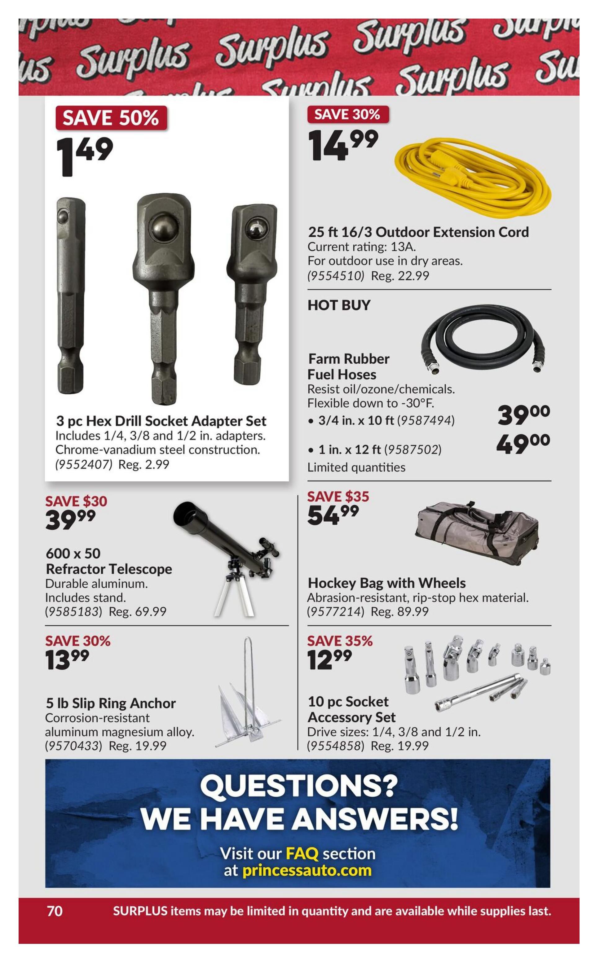 Princess Auto - Flyer Specials - Valid from June 30 to July 12, 2026 - Page 75