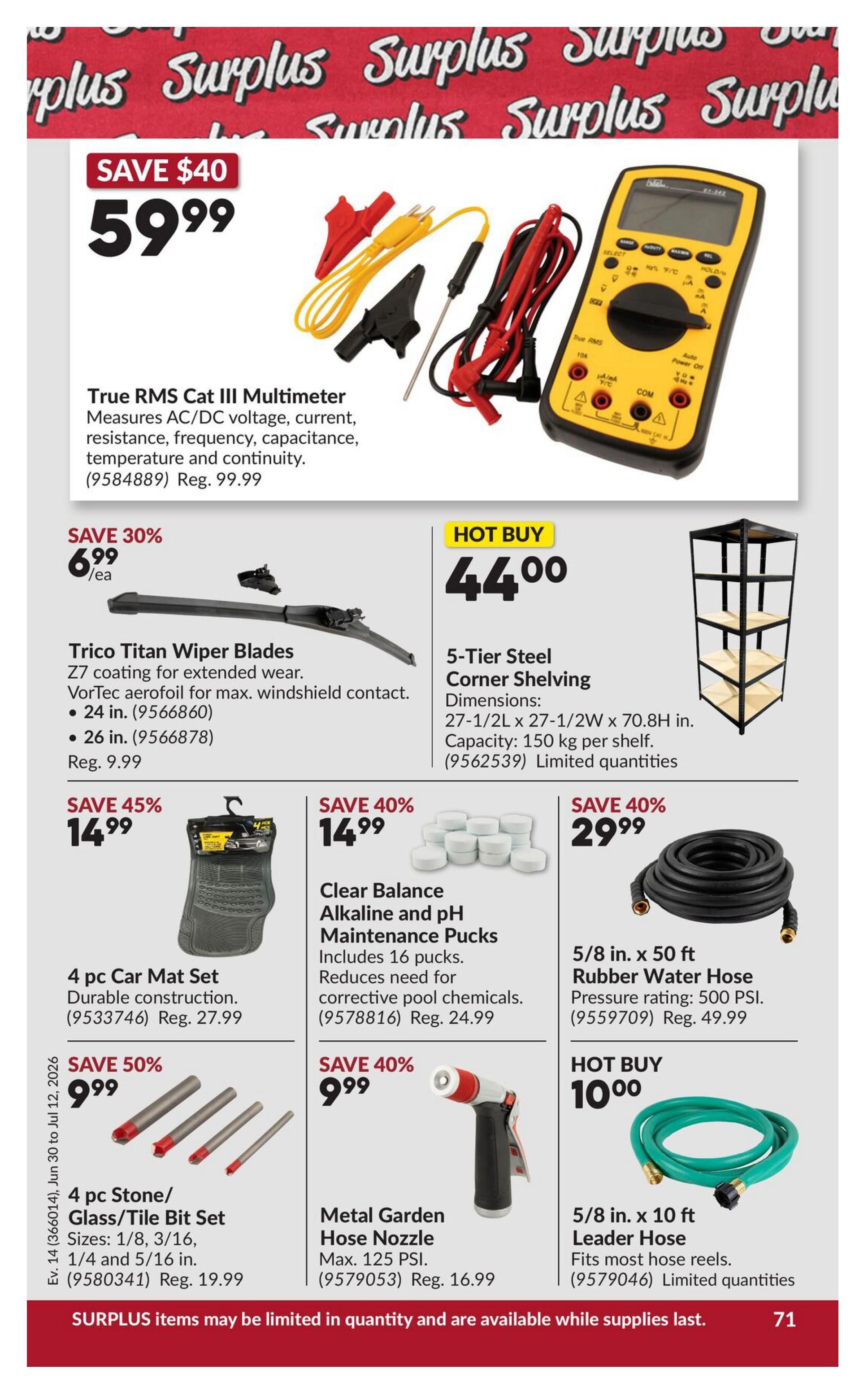 Princess Auto - Flyer Specials - Valid from June 30 to July 12, 2026 - Page 76