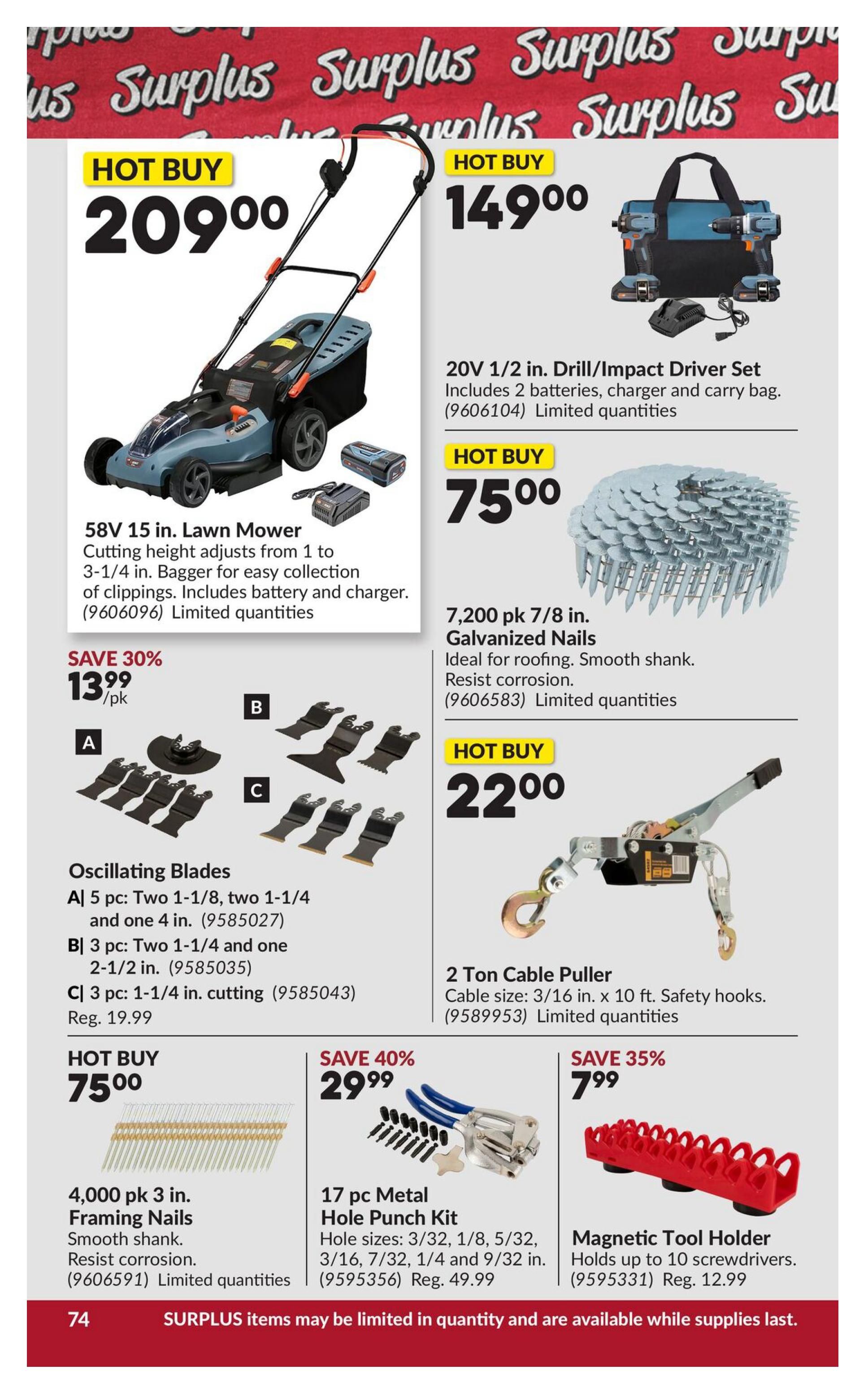 Princess Auto - Flyer Specials - Valid from June 30 to July 12, 2026 - Page 79