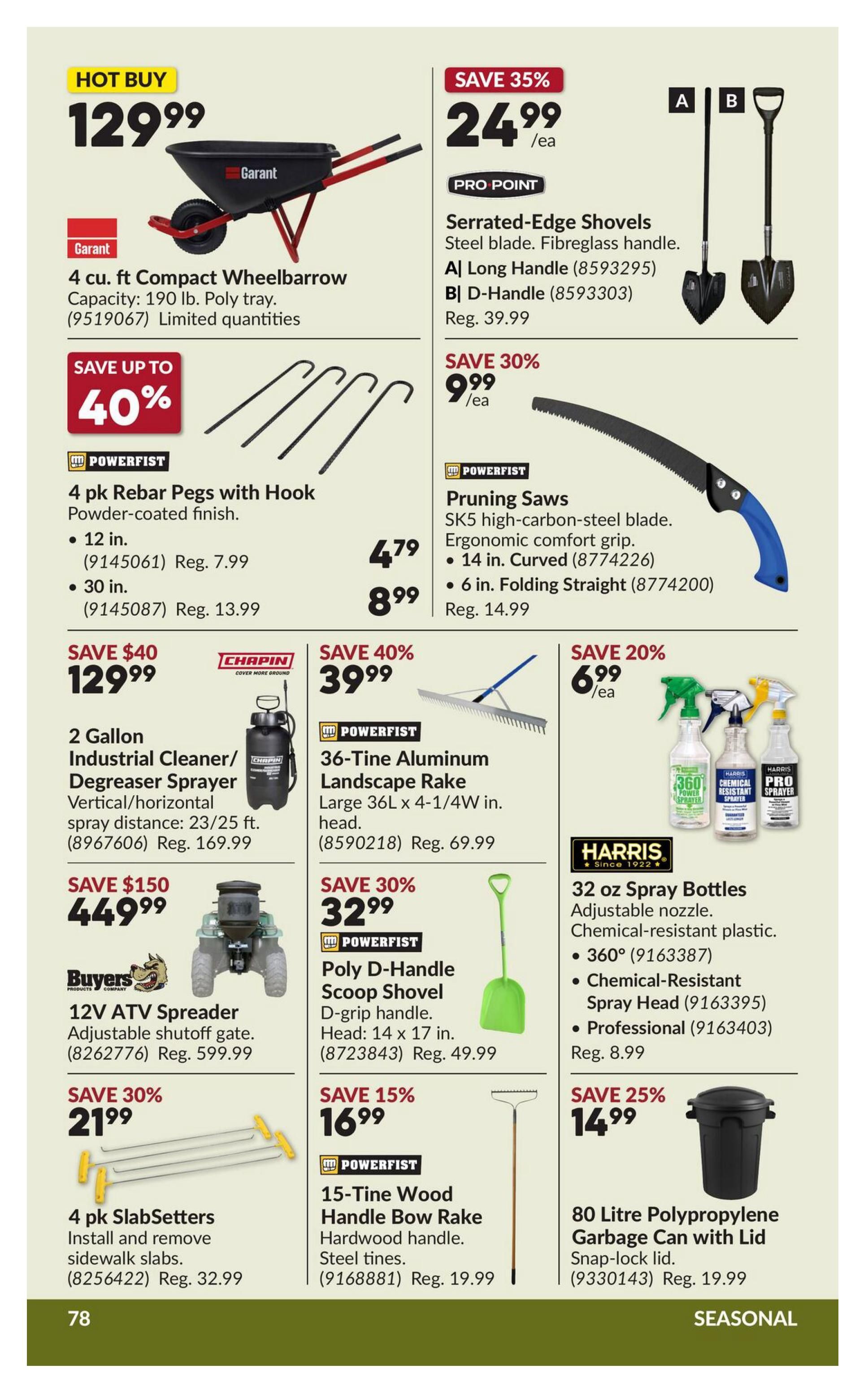 Princess Auto - Flyer Specials - Valid from June 30 to July 12, 2026 - Page 83