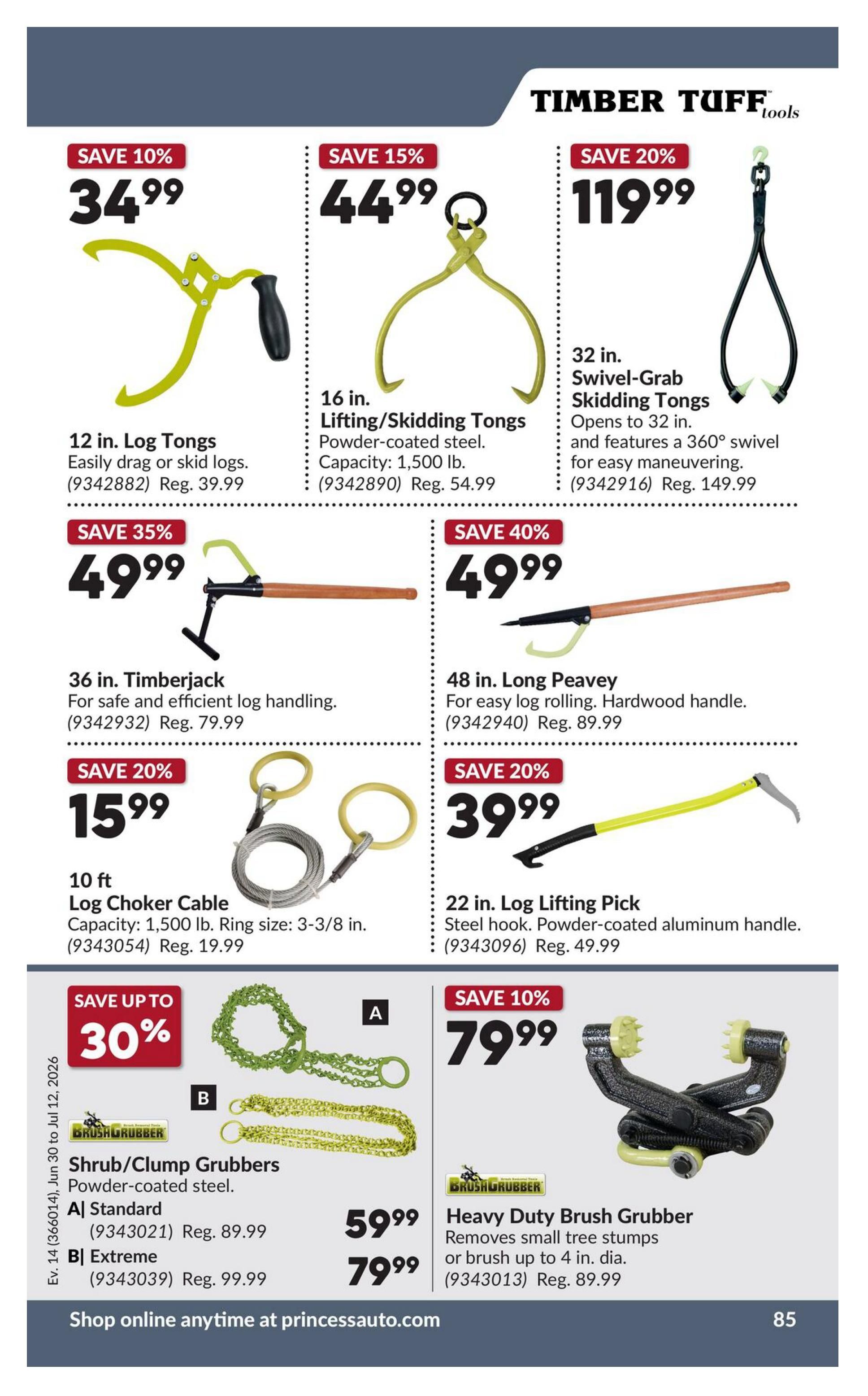 Princess Auto - Flyer Specials - Valid from June 30 to July 12, 2026 - Page 90