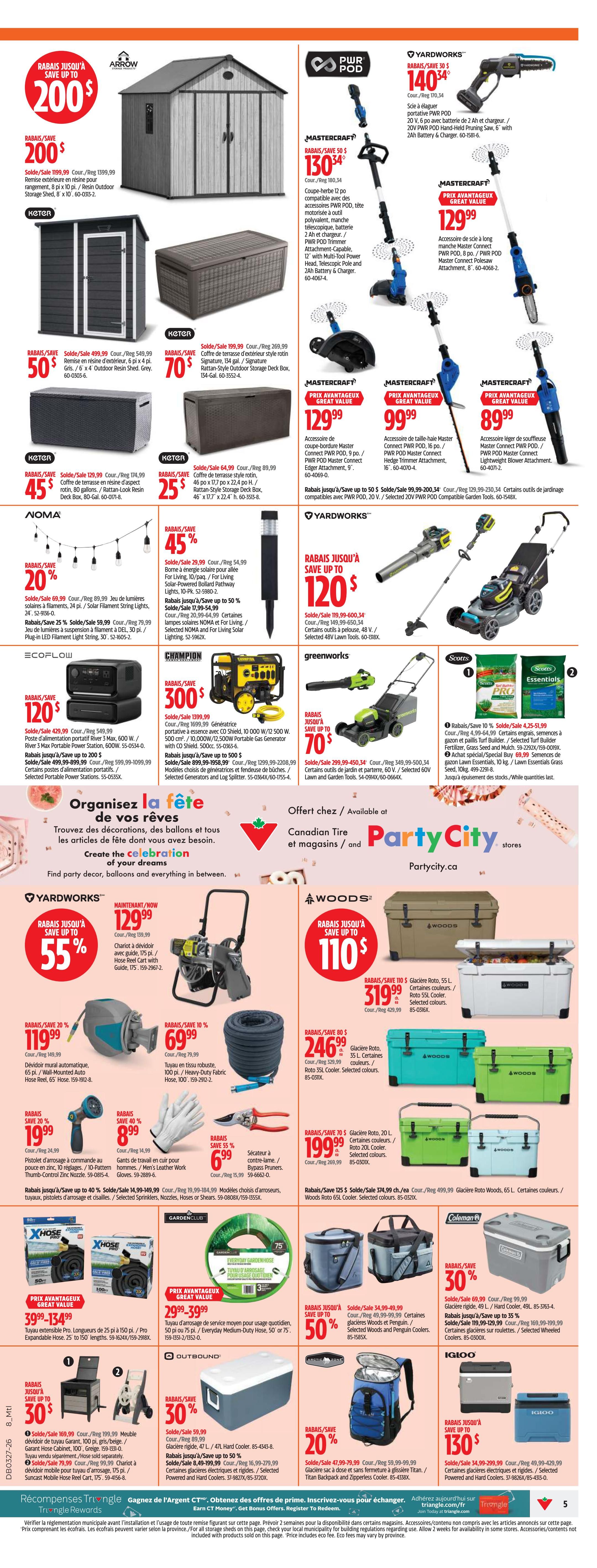 Canadian Tire - Quebec - Weekly Flyer Specials - Valid from July 2 to 8, 2026 - Page 5
