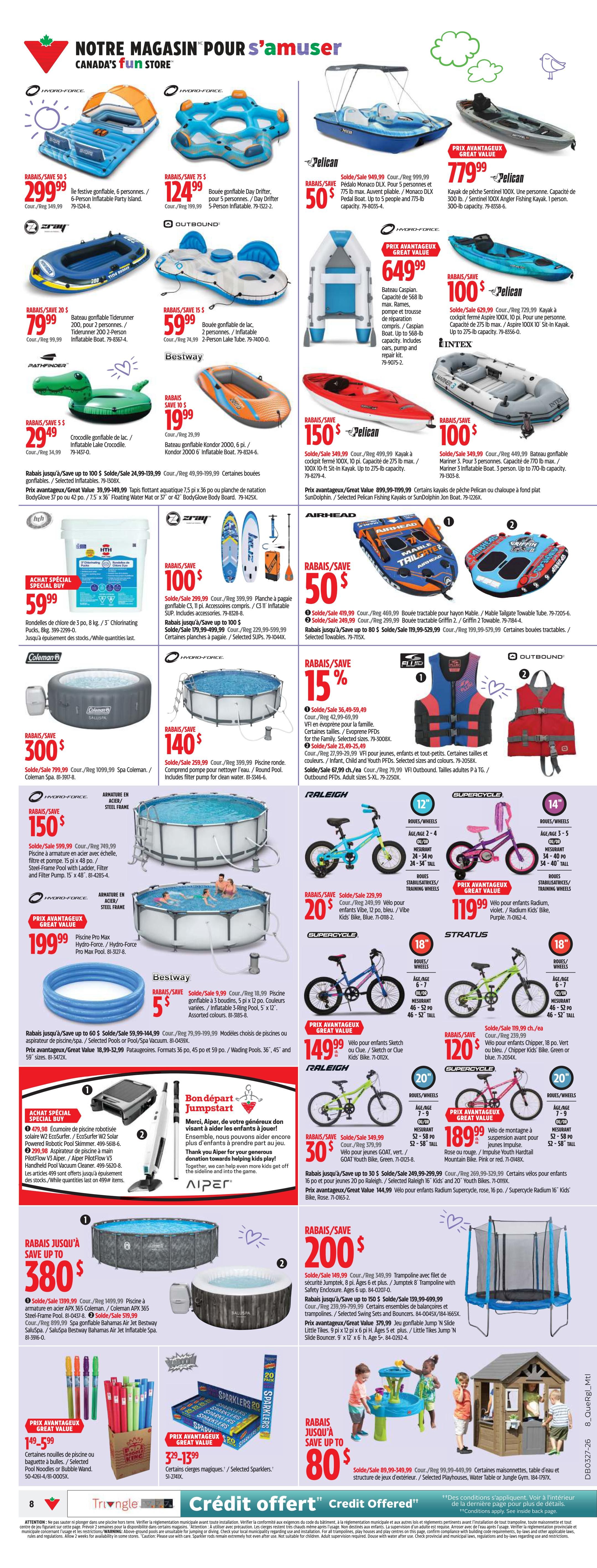 Canadian Tire - Quebec - Weekly Flyer Specials - Valid from July 2 to 8, 2026 - Page 8