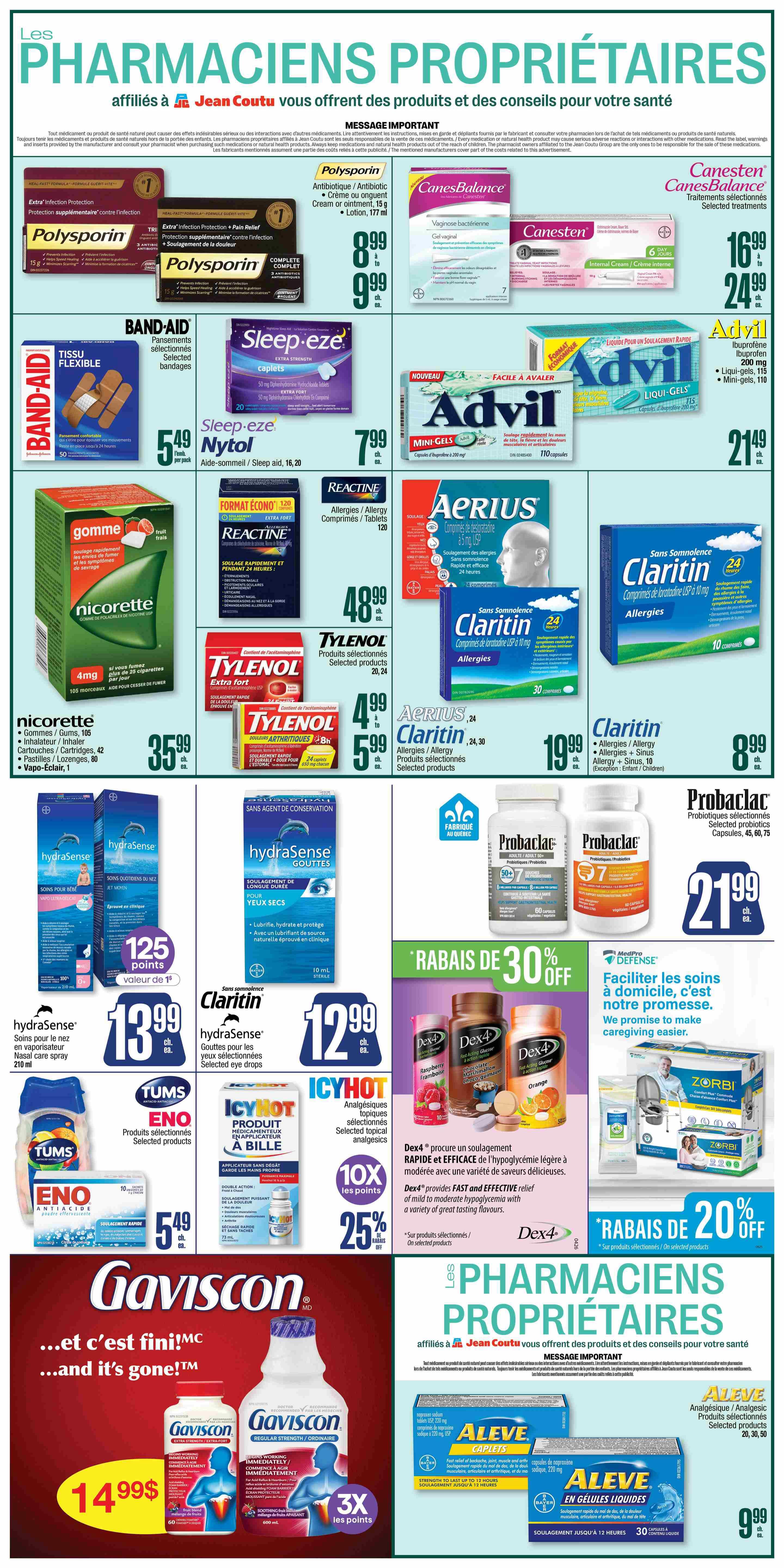 Jean Coutu - Quebec - Weekly Flyer Specials - Valid from July 2 to 8, 2026 - Page 3