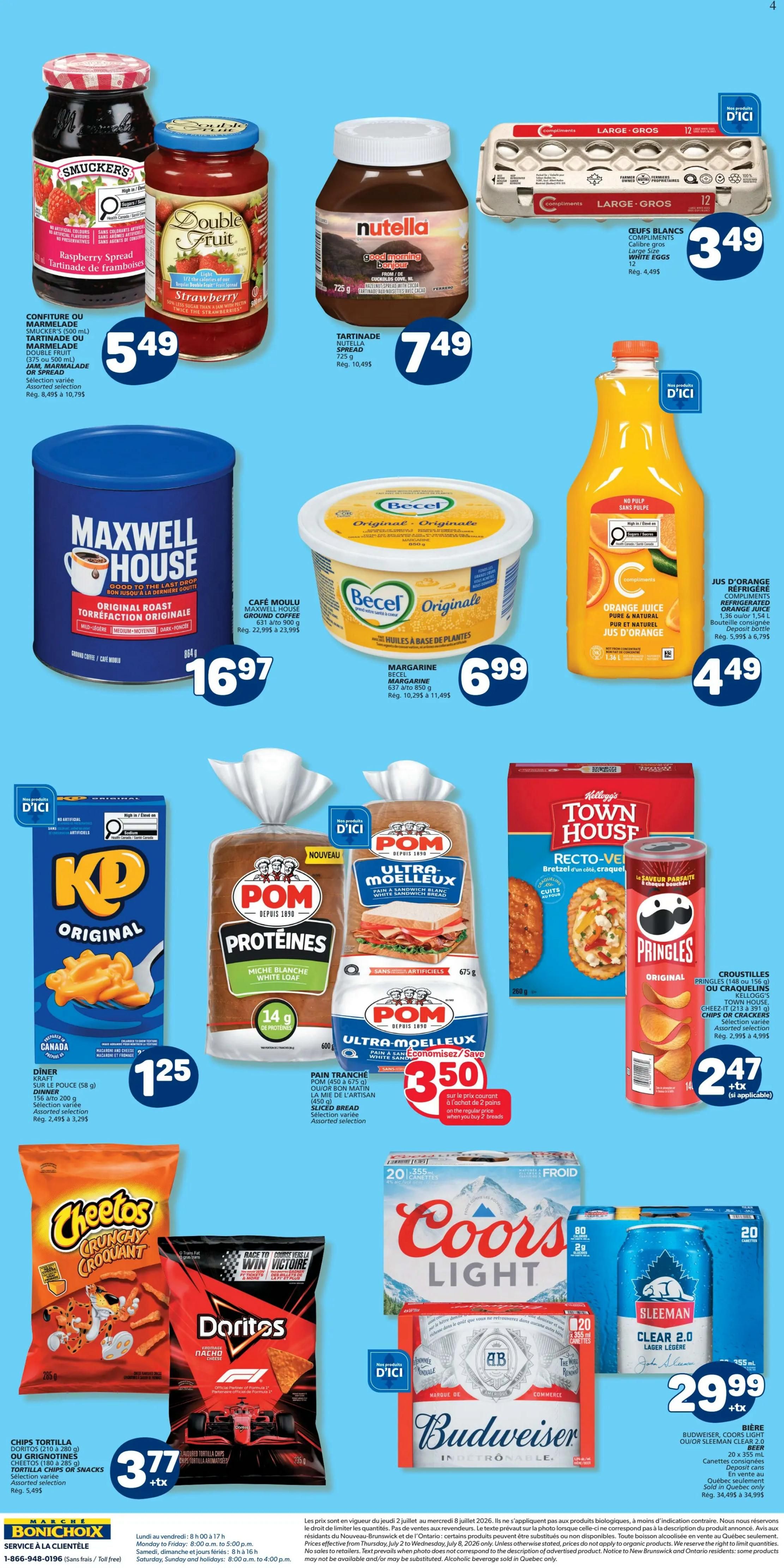Marché Bonichoix - Weekly Flyer Specials - Valid from July 2 to 8, 2026 - Page 2