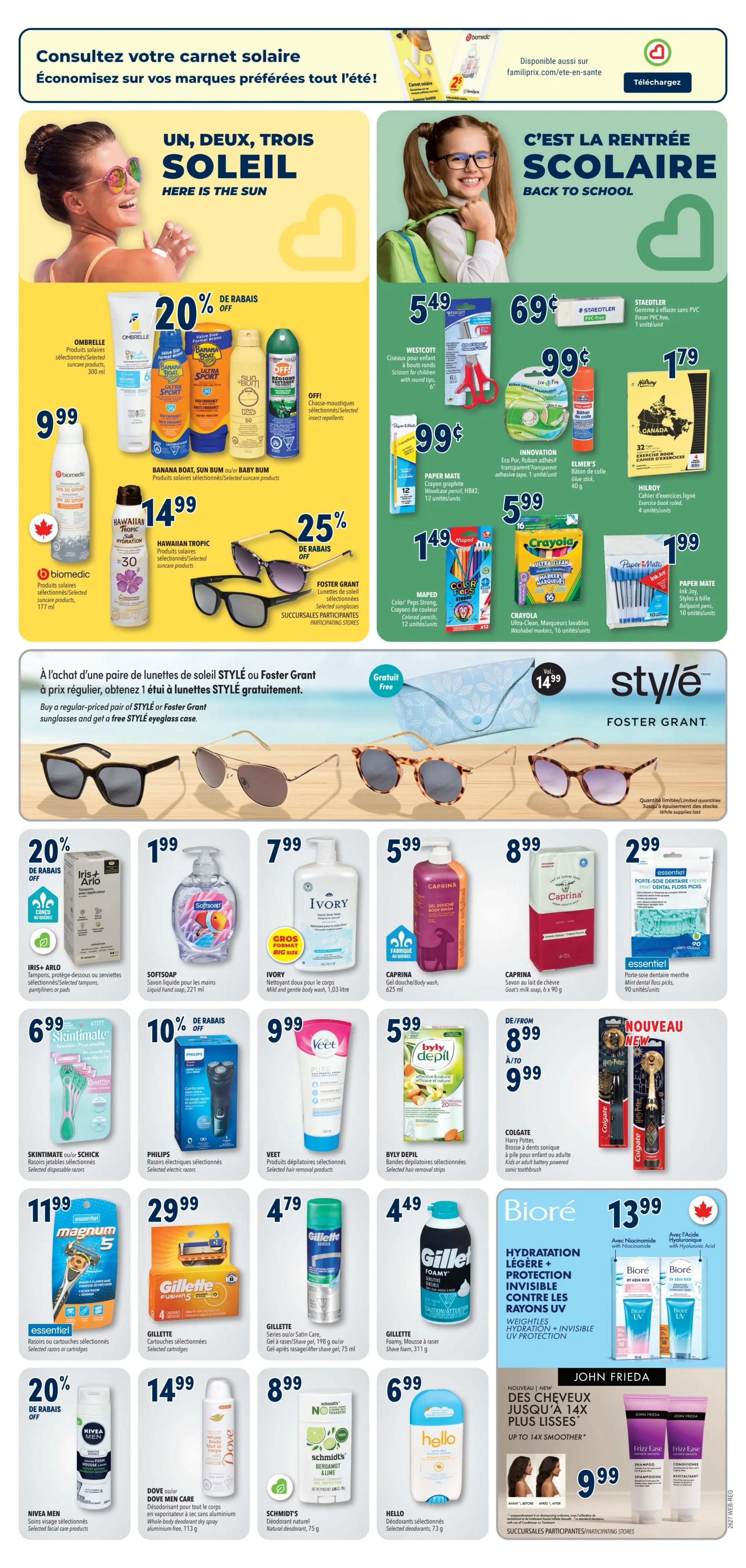 Familiprix - Weekly Flyer Specials - Valid from July 2 to 8, 2026 - Page 9
