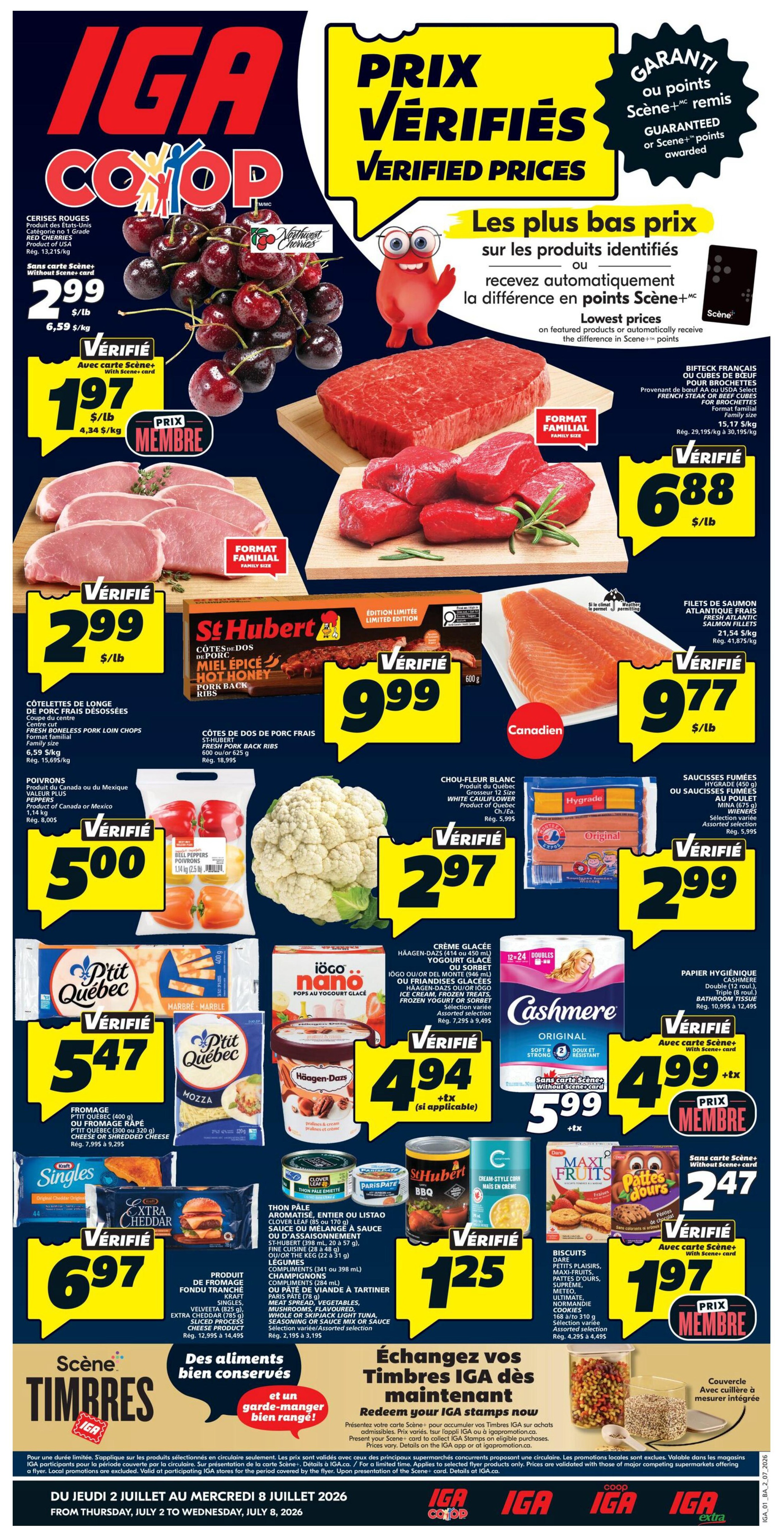 IGA - New Brunswick - Weekly Flyer Specials - Valid from July 2 to 8, 2026 - Page 1
