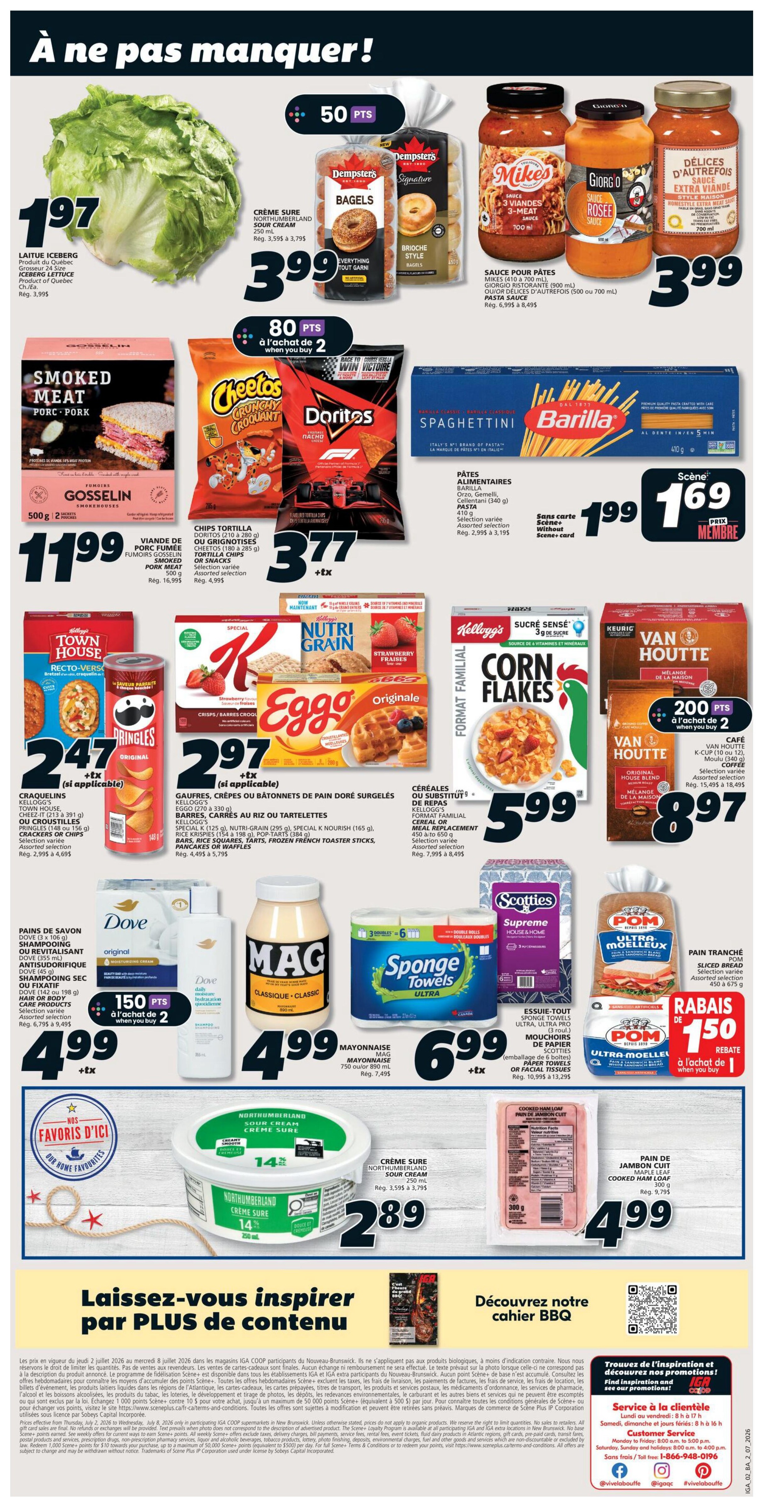 IGA - New Brunswick - Weekly Flyer Specials - Valid from July 2 to 8, 2026 - Page 2