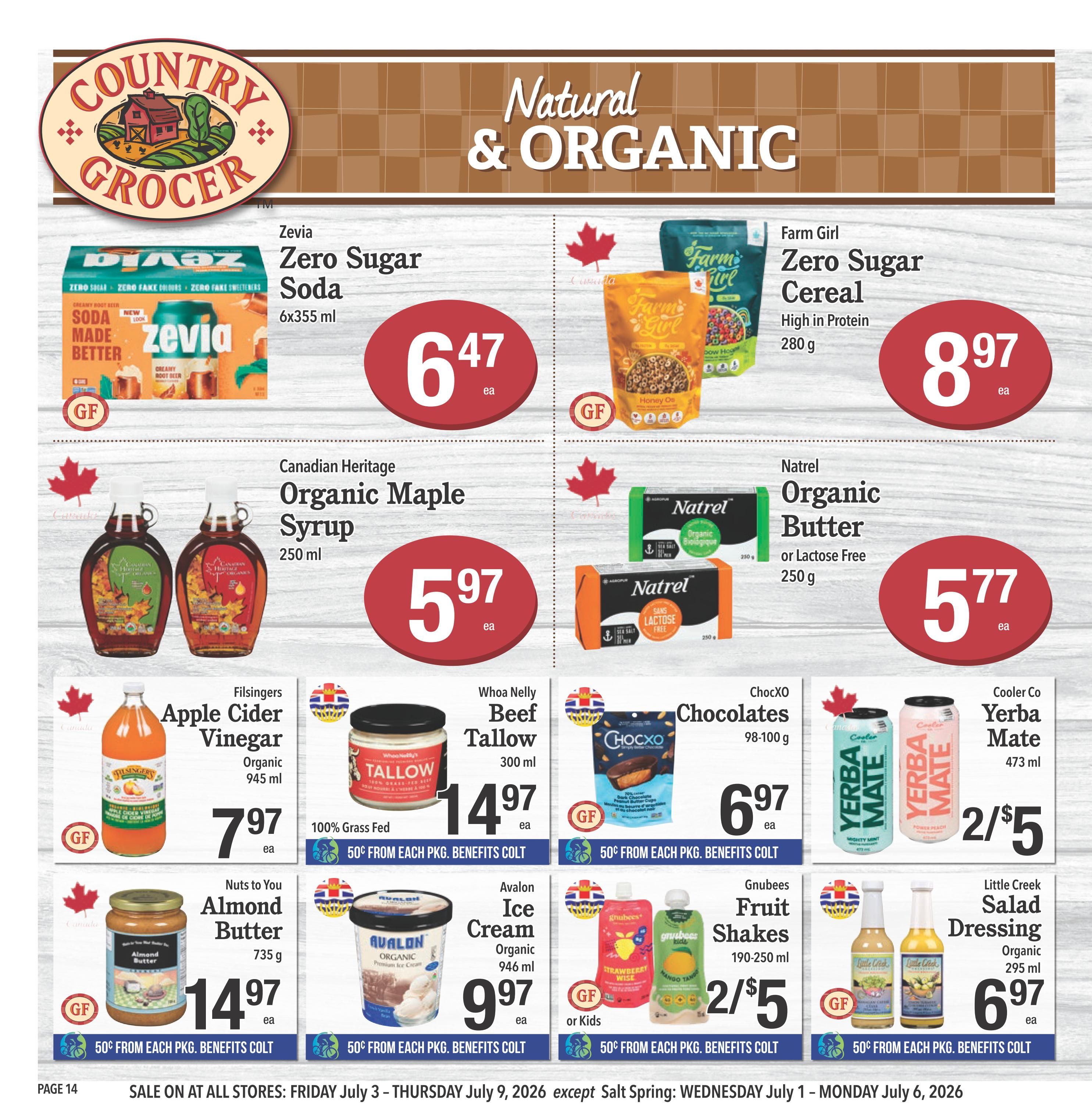 Country Grocer - Weekly Flyer Specials - Valid from July 3 to 9, 2026 - Page 14