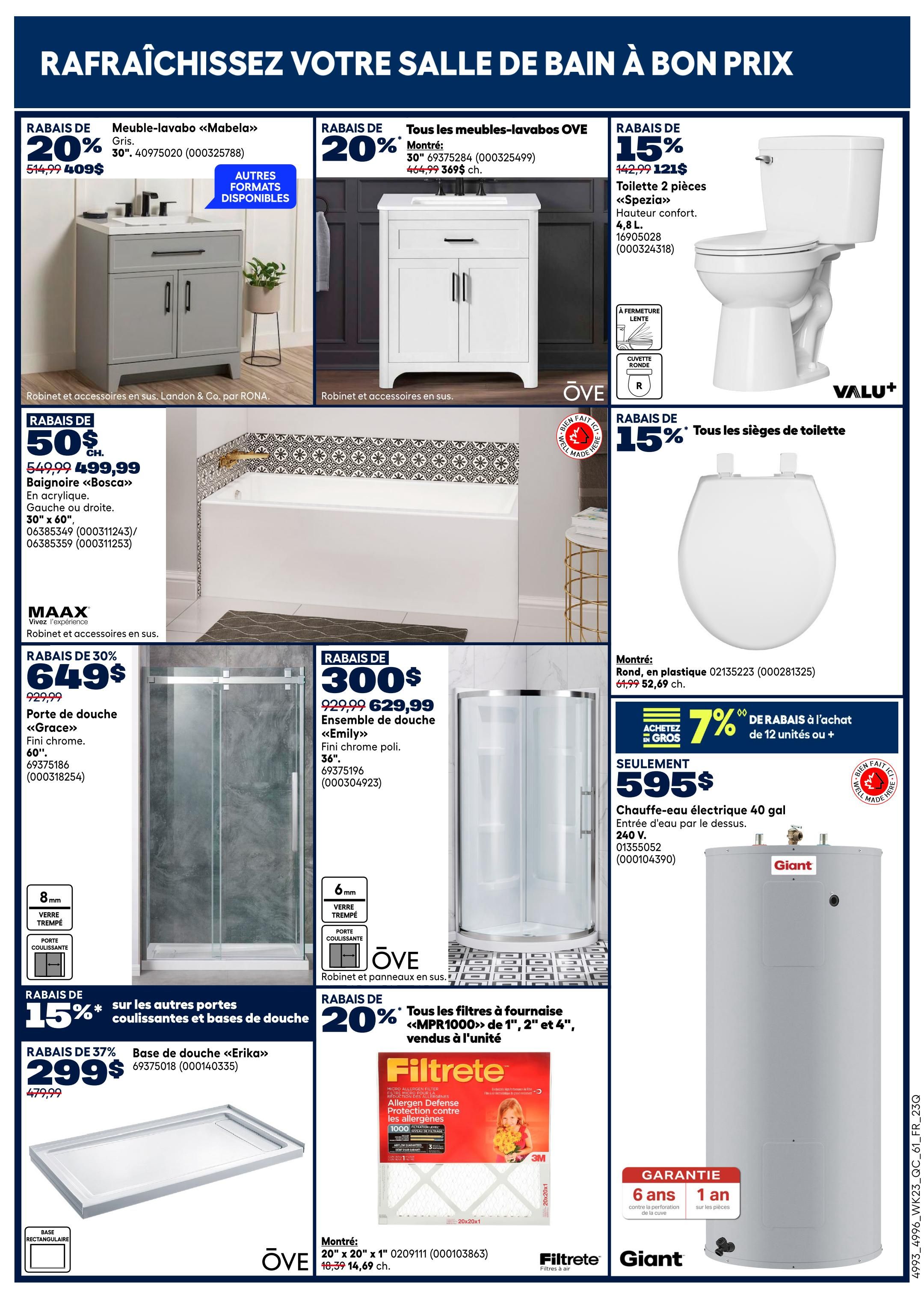 Rona - Quebec - Weekly Flyer Specials - Valid from July 2 to 8, 2026 - Page 15
