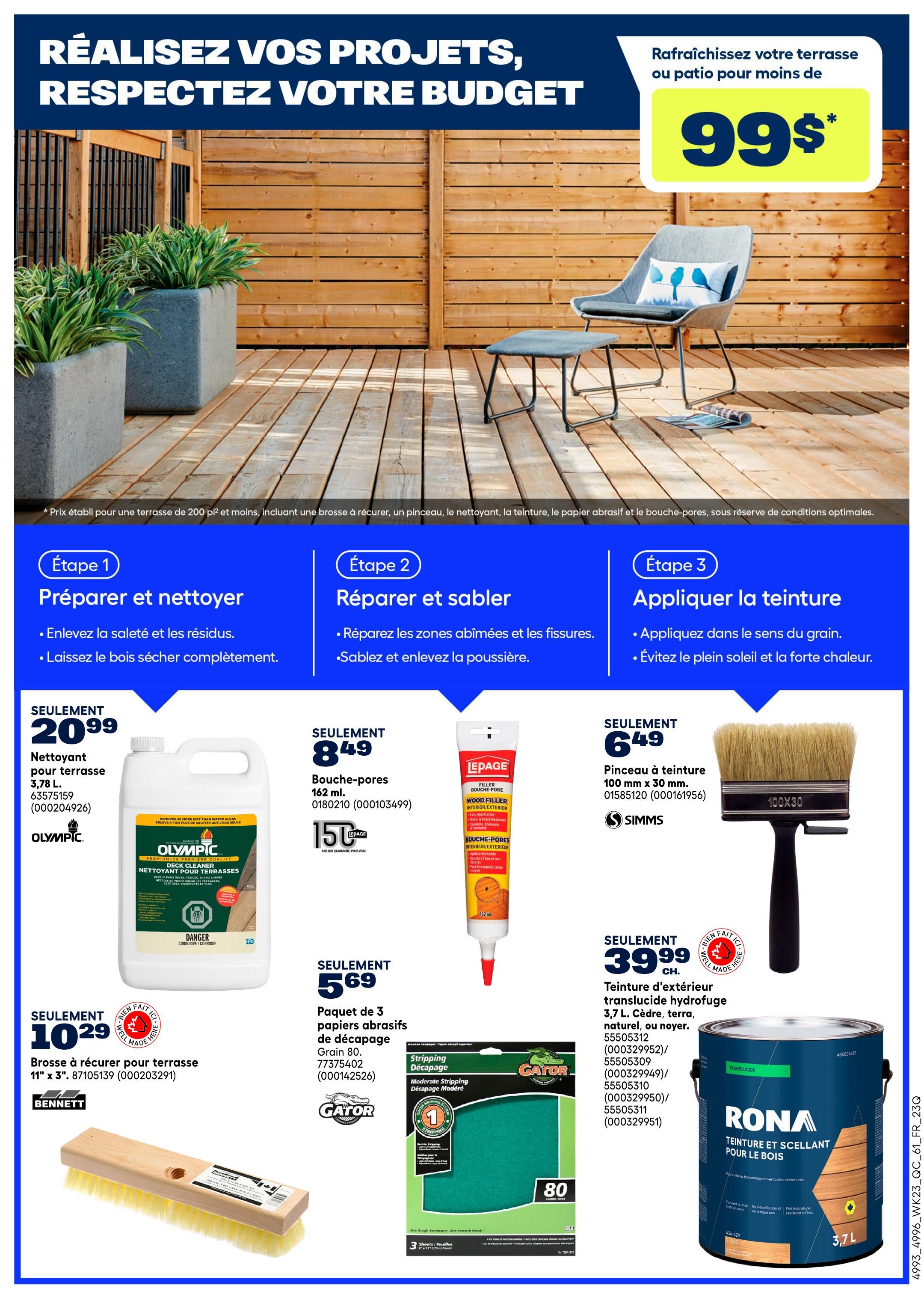 Rona - Quebec - Weekly Flyer Specials - Valid from July 2 to 8, 2026 - Page 23