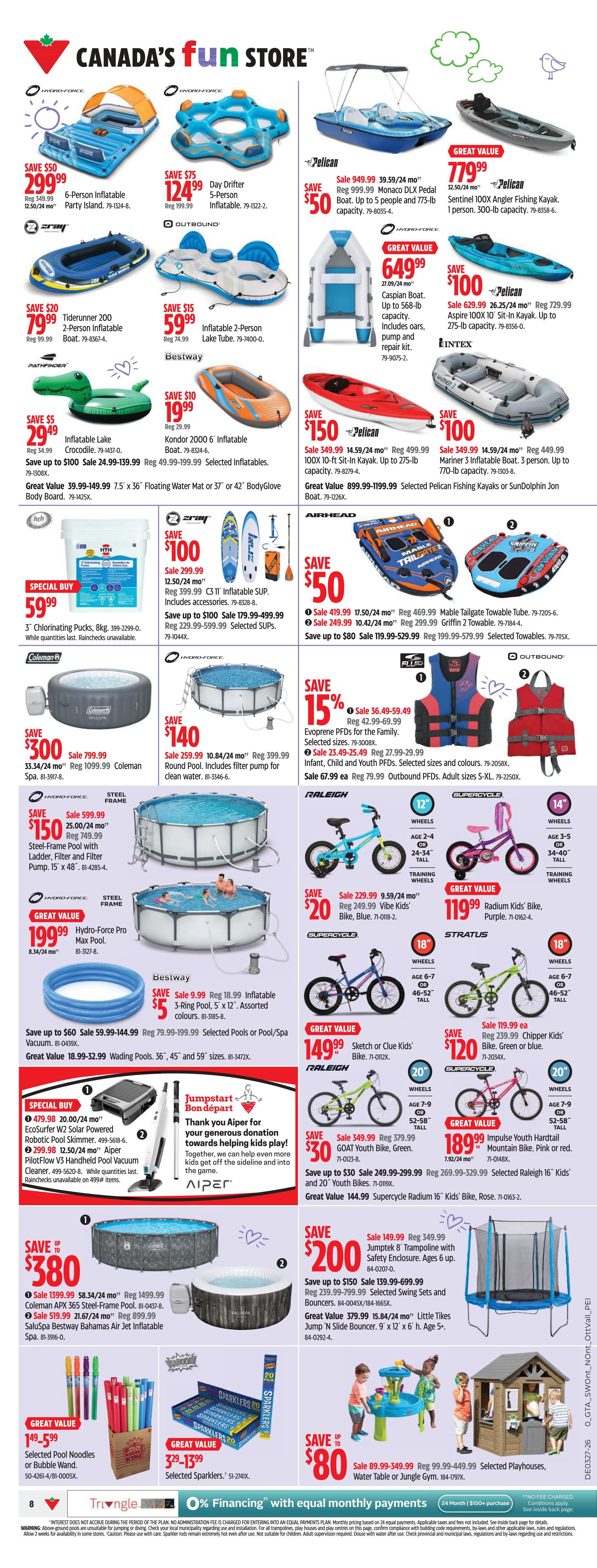 Canadian Tire - Ontario - Weekly Flyer Specials - Valid from July 3 to 9, 2026 - Page 8
