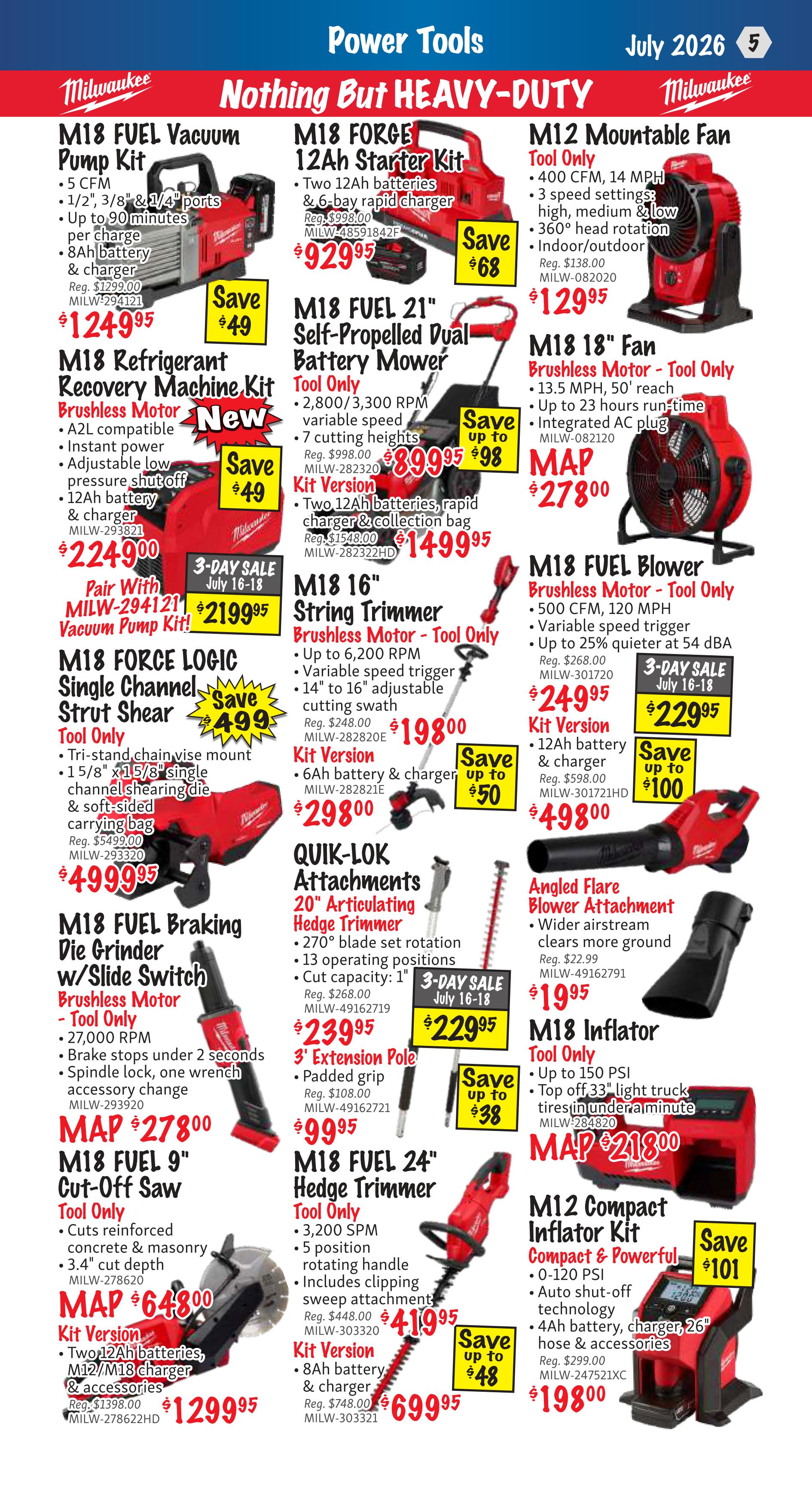 KMS Tools - Flyer Specials - Valid from July 1 to 31, 2026 - Page 5