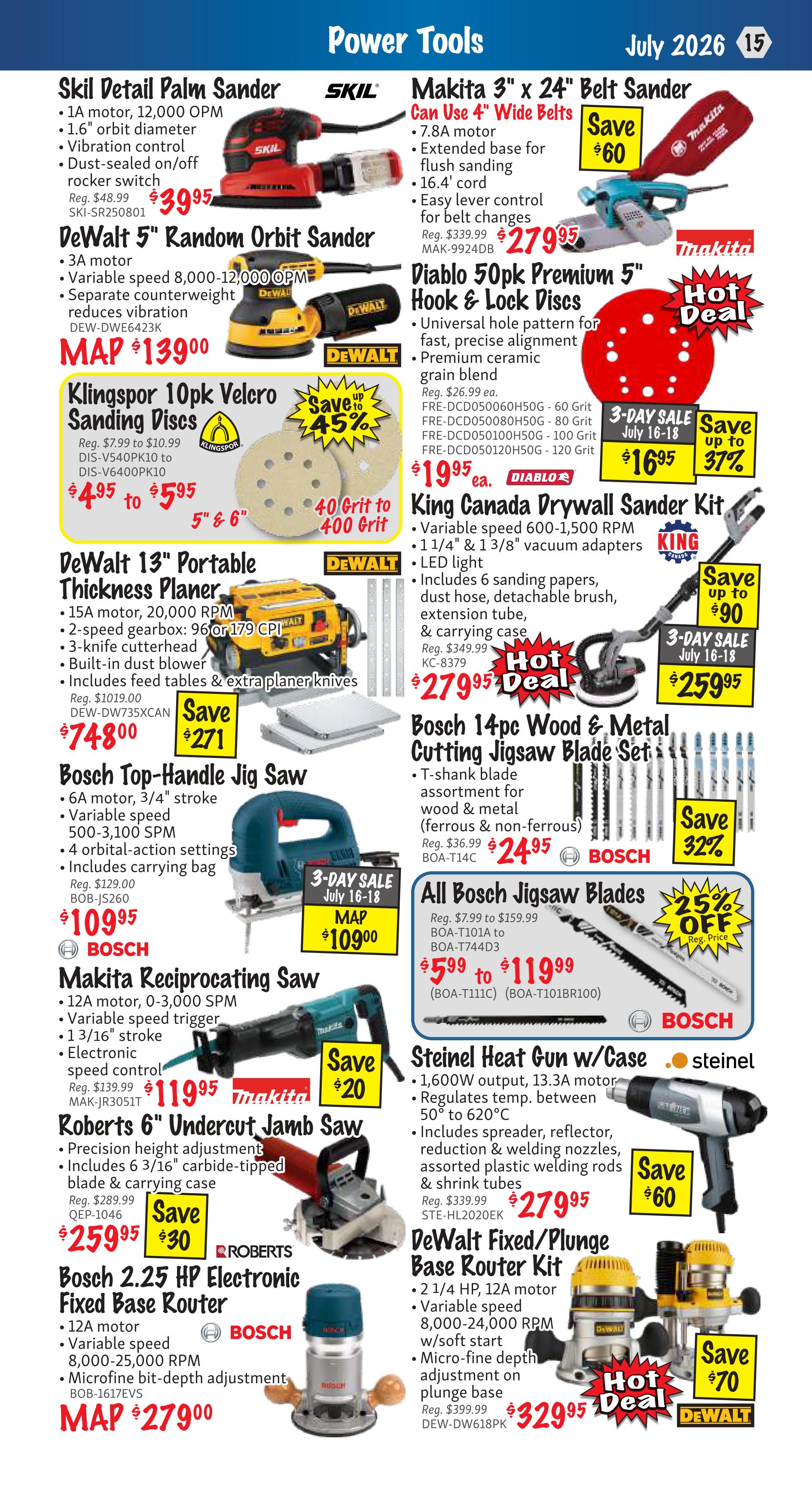 KMS Tools - Flyer Specials - Valid from July 1 to 31, 2026 - Page 15