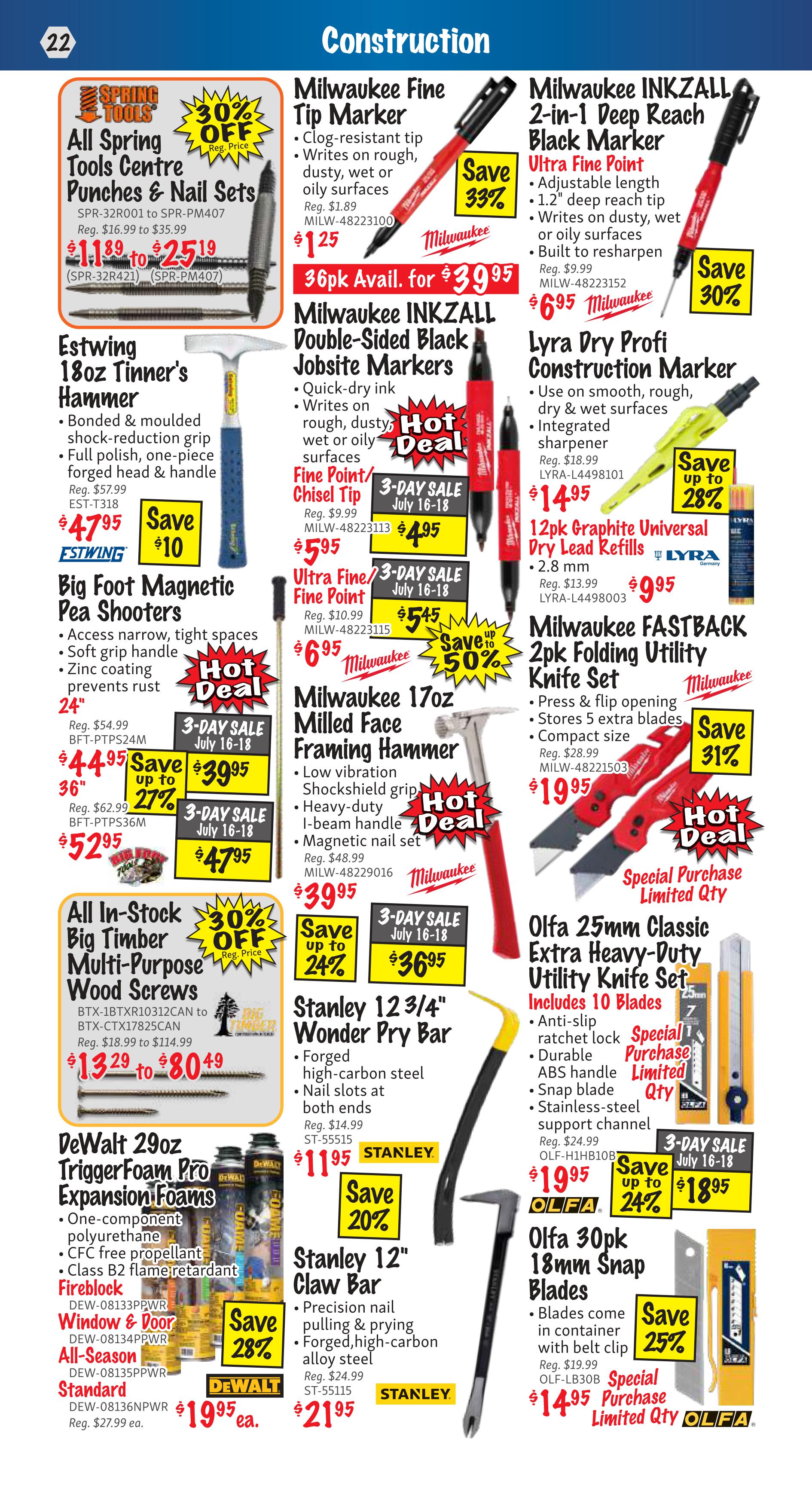 KMS Tools - Flyer Specials - Valid from July 1 to 31, 2026 - Page 22
