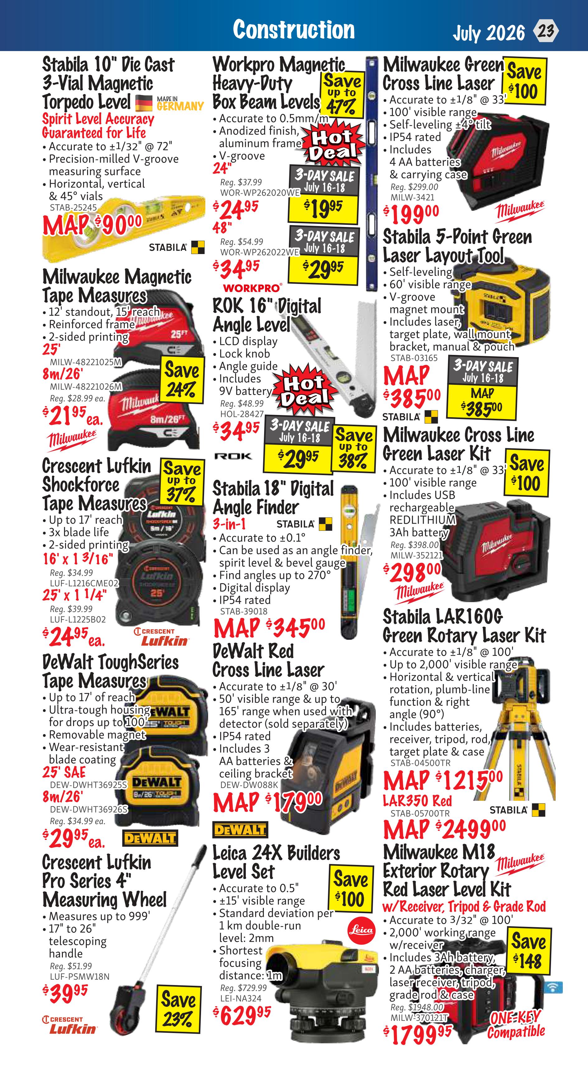 KMS Tools - Flyer Specials - Valid from July 1 to 31, 2026 - Page 23