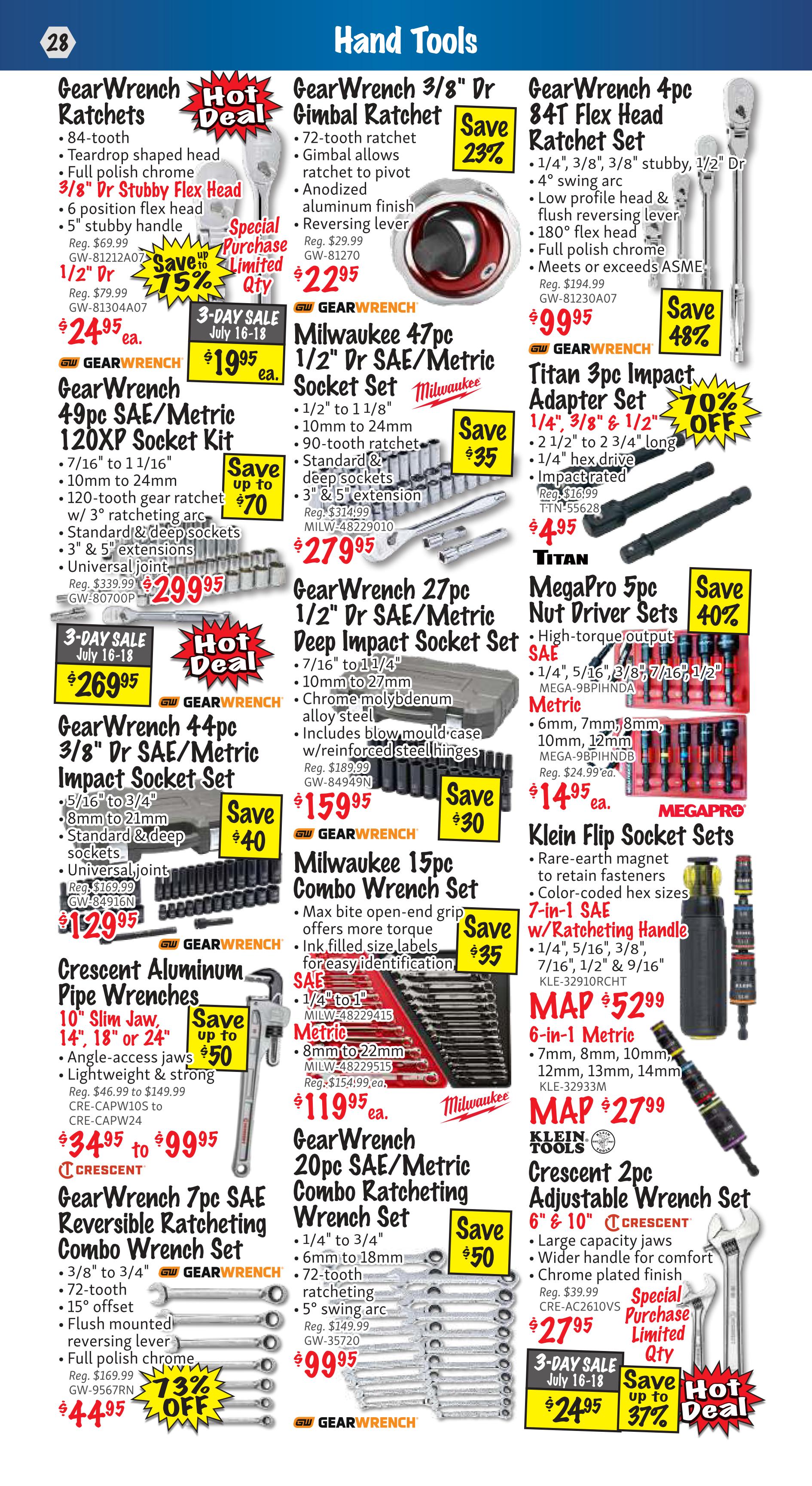 KMS Tools - Flyer Specials - Valid from July 1 to 31, 2026 - Page 28