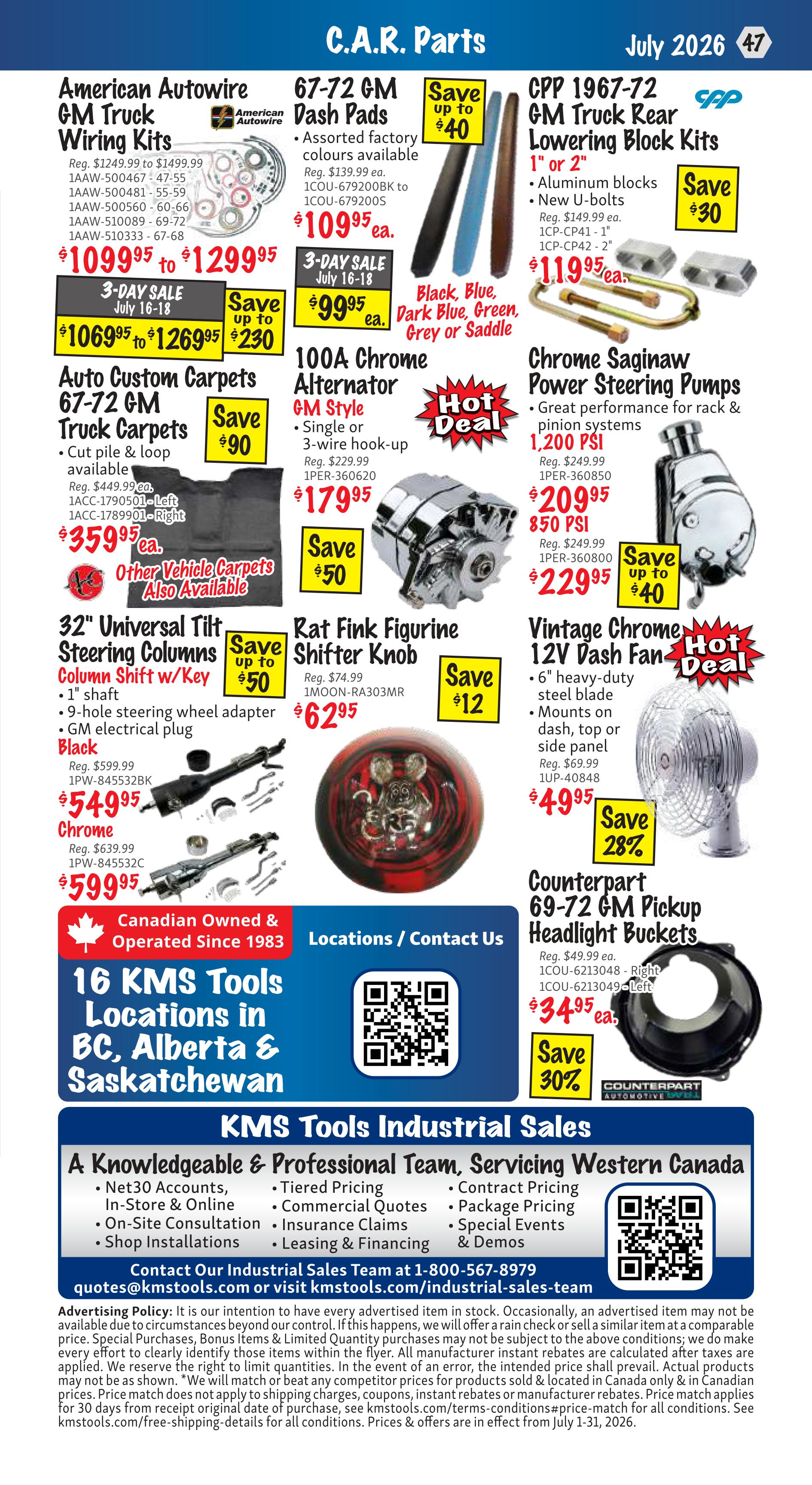 KMS Tools - Flyer Specials - Valid from July 1 to 31, 2026 - Page 47