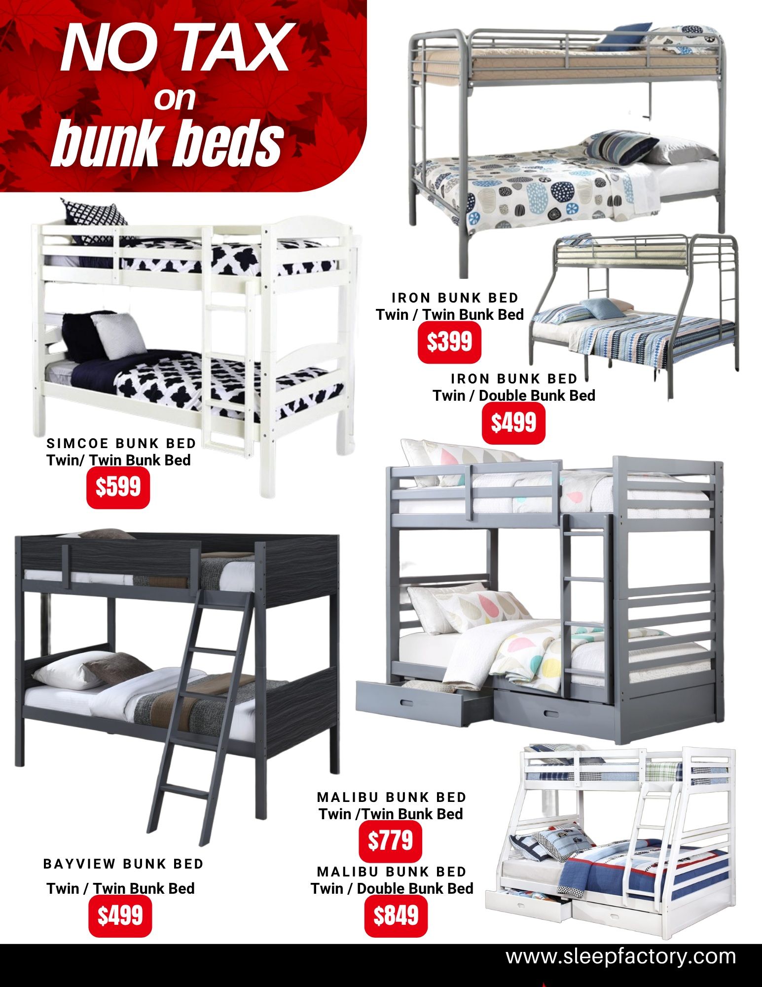 The Sleep Factory - Flyer Specials - Valid from June 29 to July 31, 2026 - Page 8
