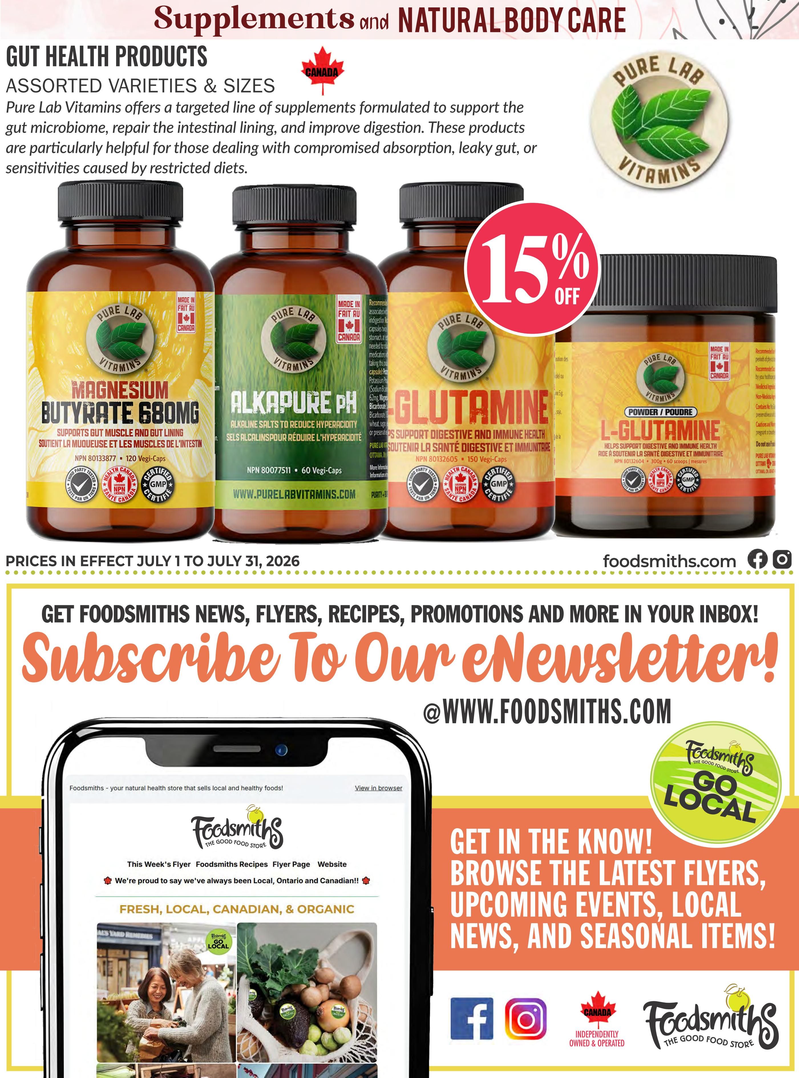 Foodsmiths - Weekly Flyer Specials - Valid from July 2 to 9, 2026 - Page 12