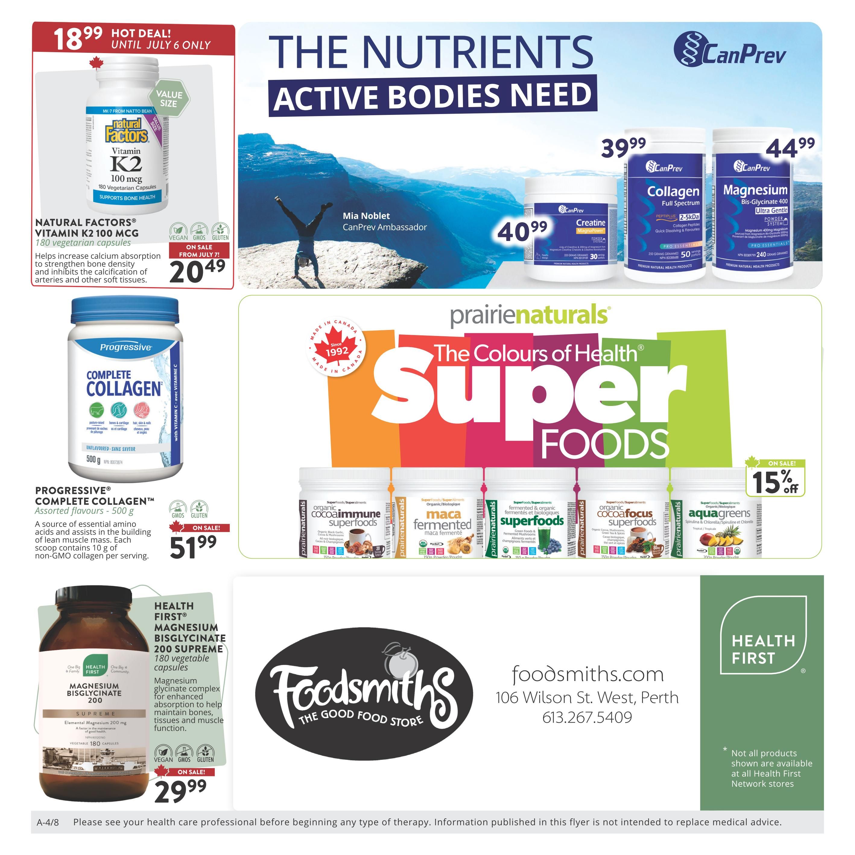 Foodsmiths - Monthly Savings - Valid from July 1 to 31, 2026 - Page 4