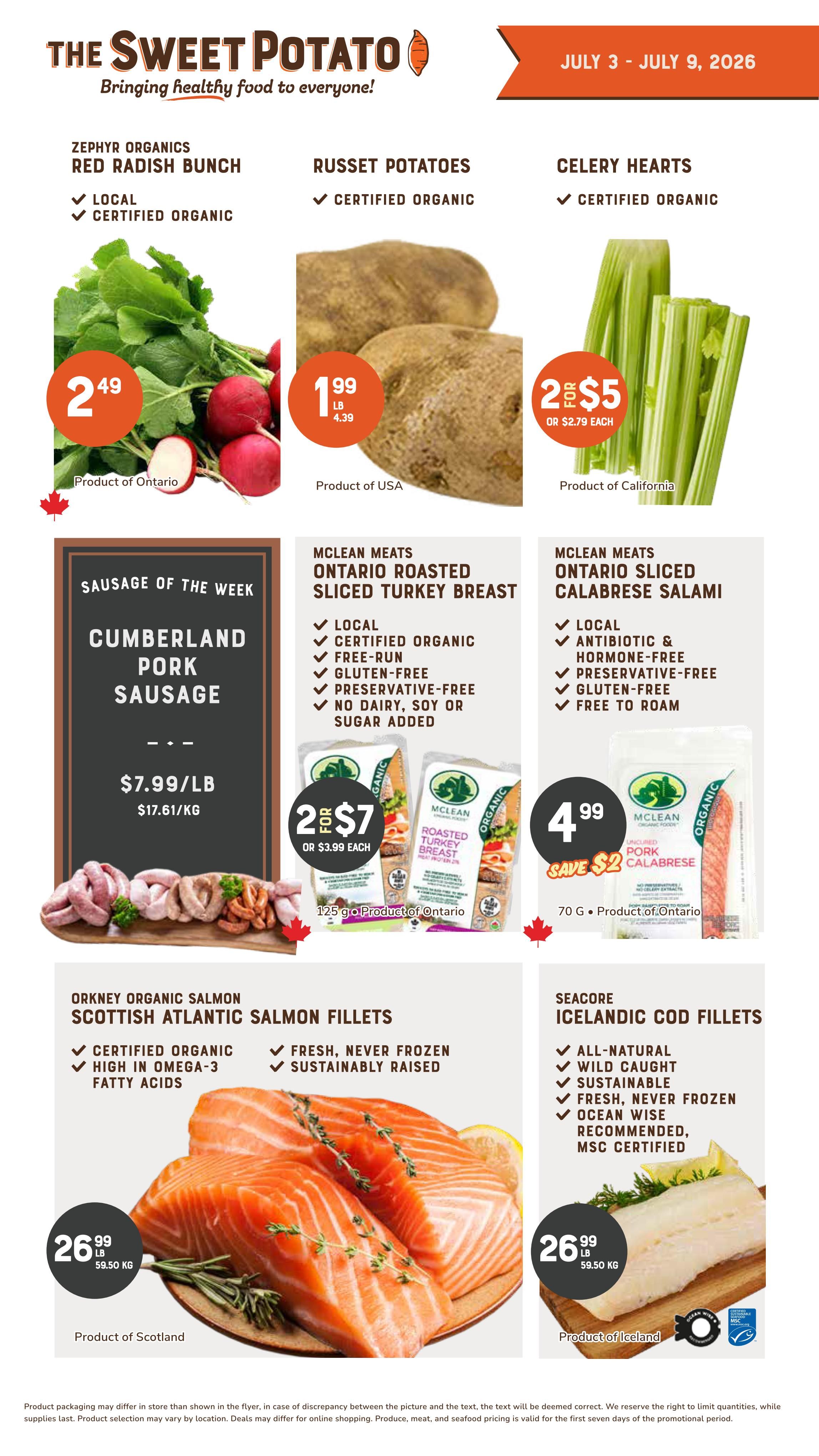 The Sweet Potato - Weekly Flyer Specials - Valid from July 3 to 9, 2026 - Page 2