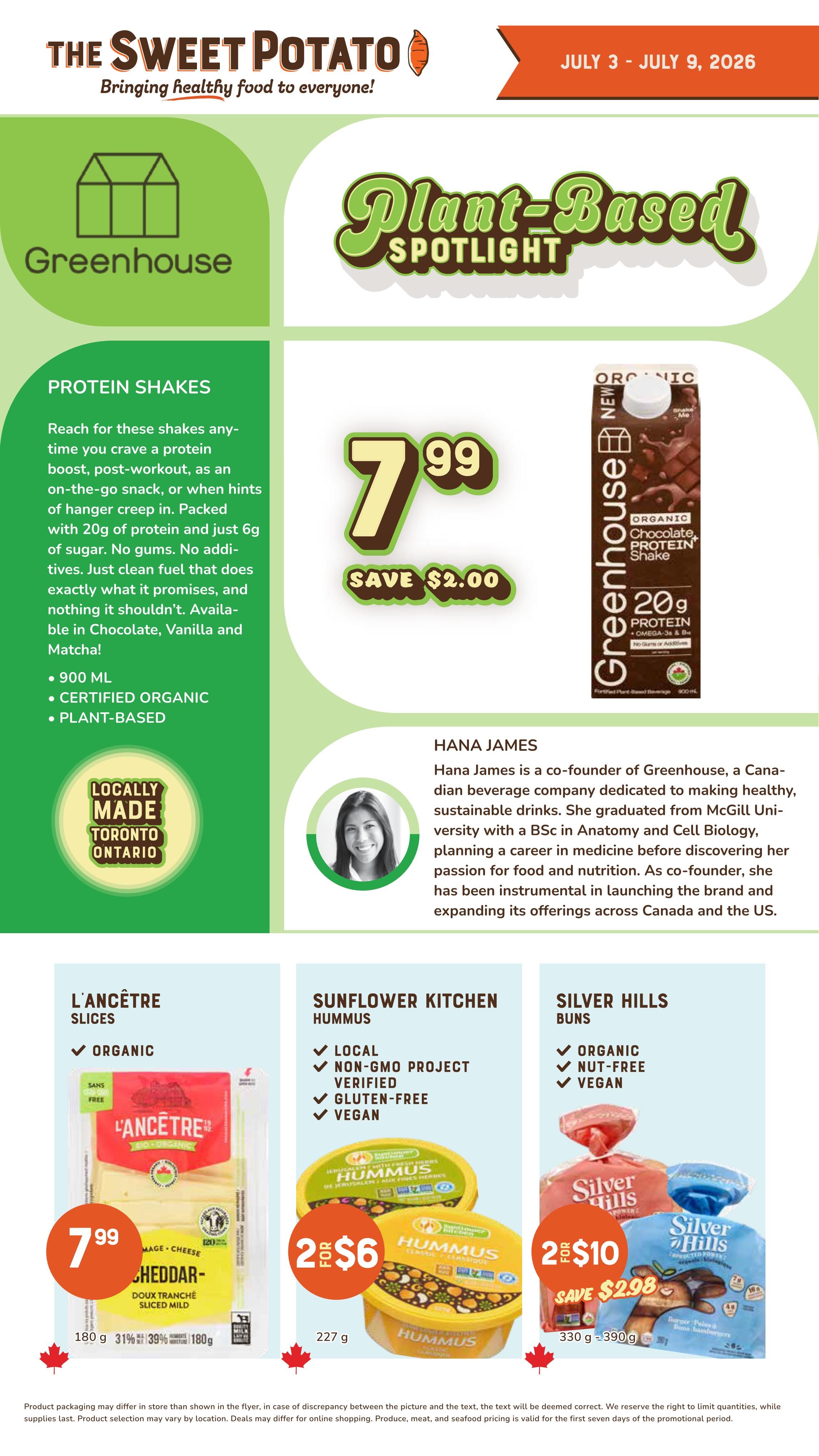 The Sweet Potato - Weekly Flyer Specials - Valid from July 3 to 9, 2026 - Page 7