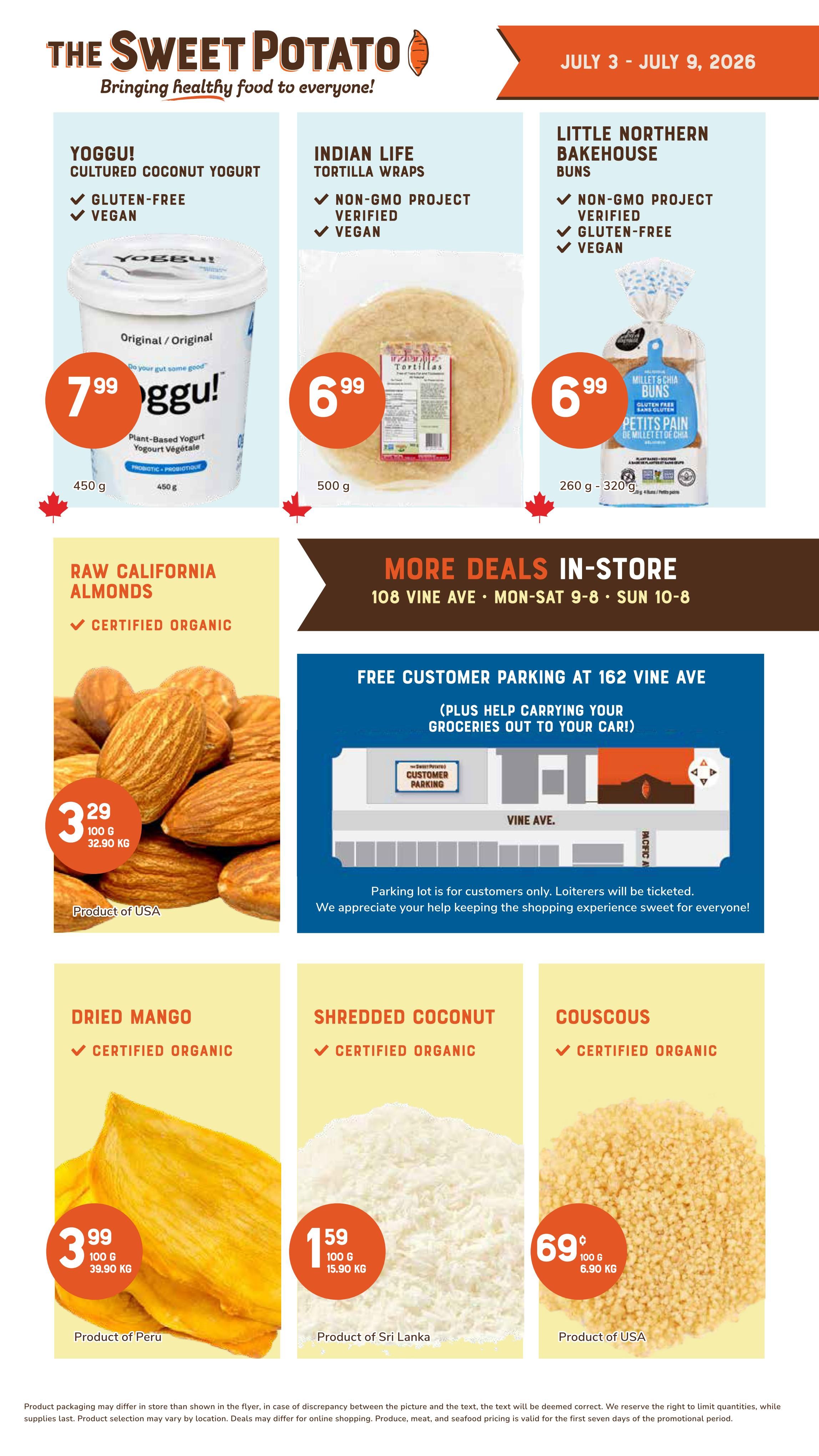 The Sweet Potato - Weekly Flyer Specials - Valid from July 3 to 9, 2026 - Page 8