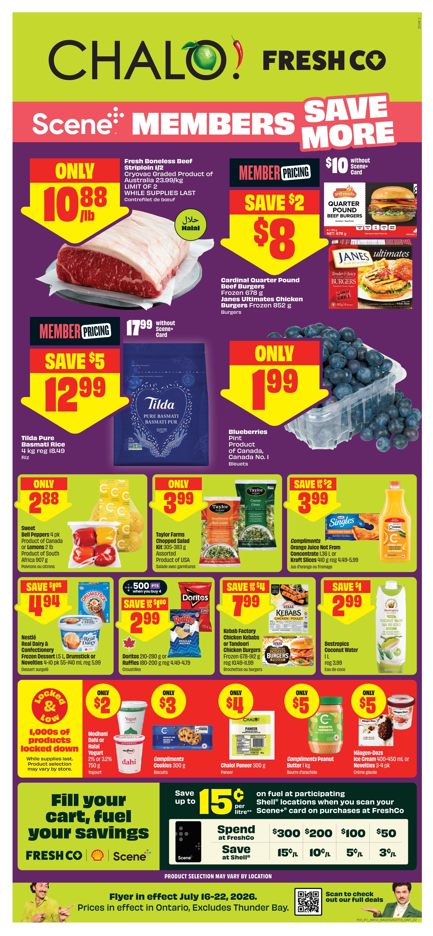 FreshCo - Ontario - Chalo ! - Valid from July 16 to 22, 2026 - Page 1