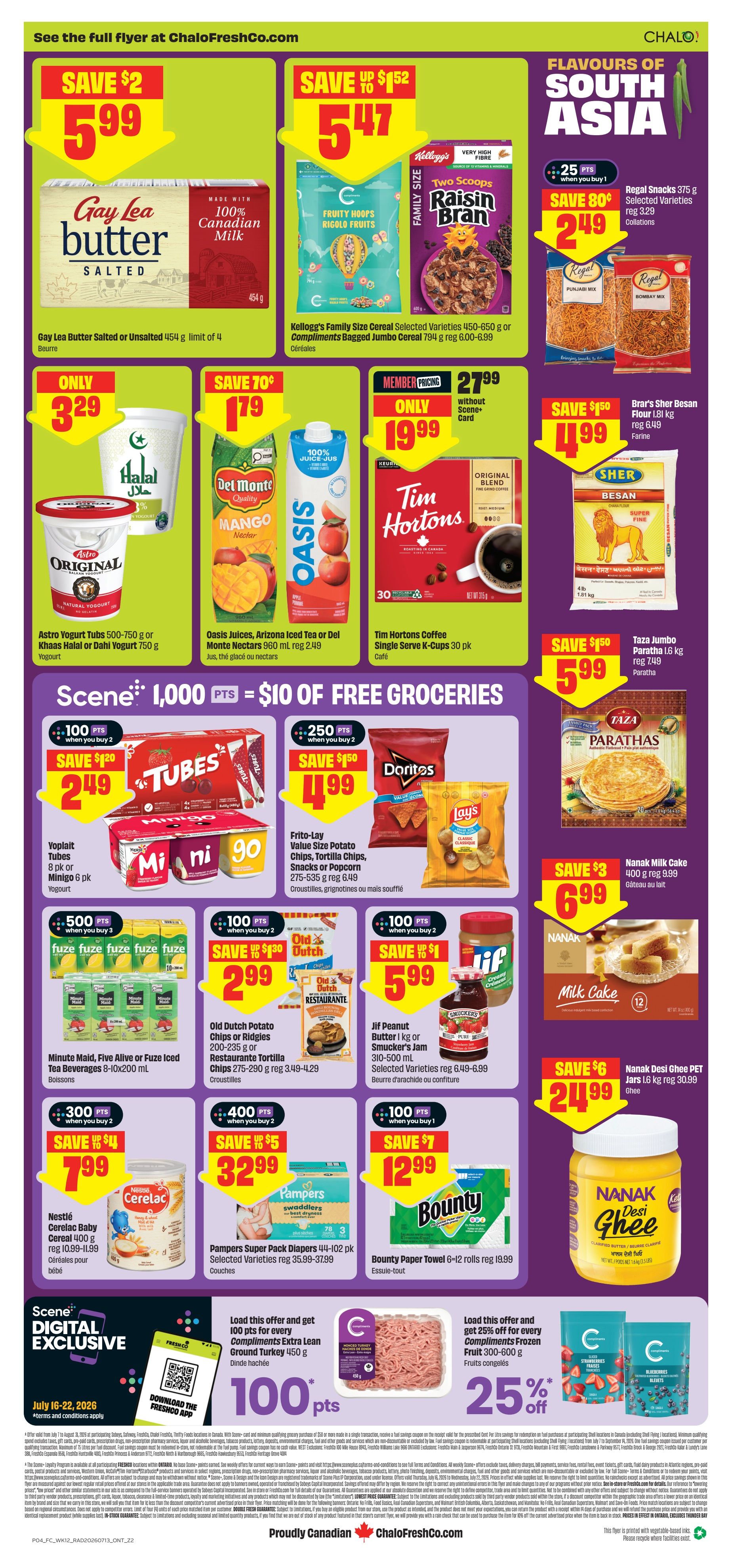 FreshCo - Ontario - Chalo ! - Valid from July 16 to 22, 2026 - Page 2